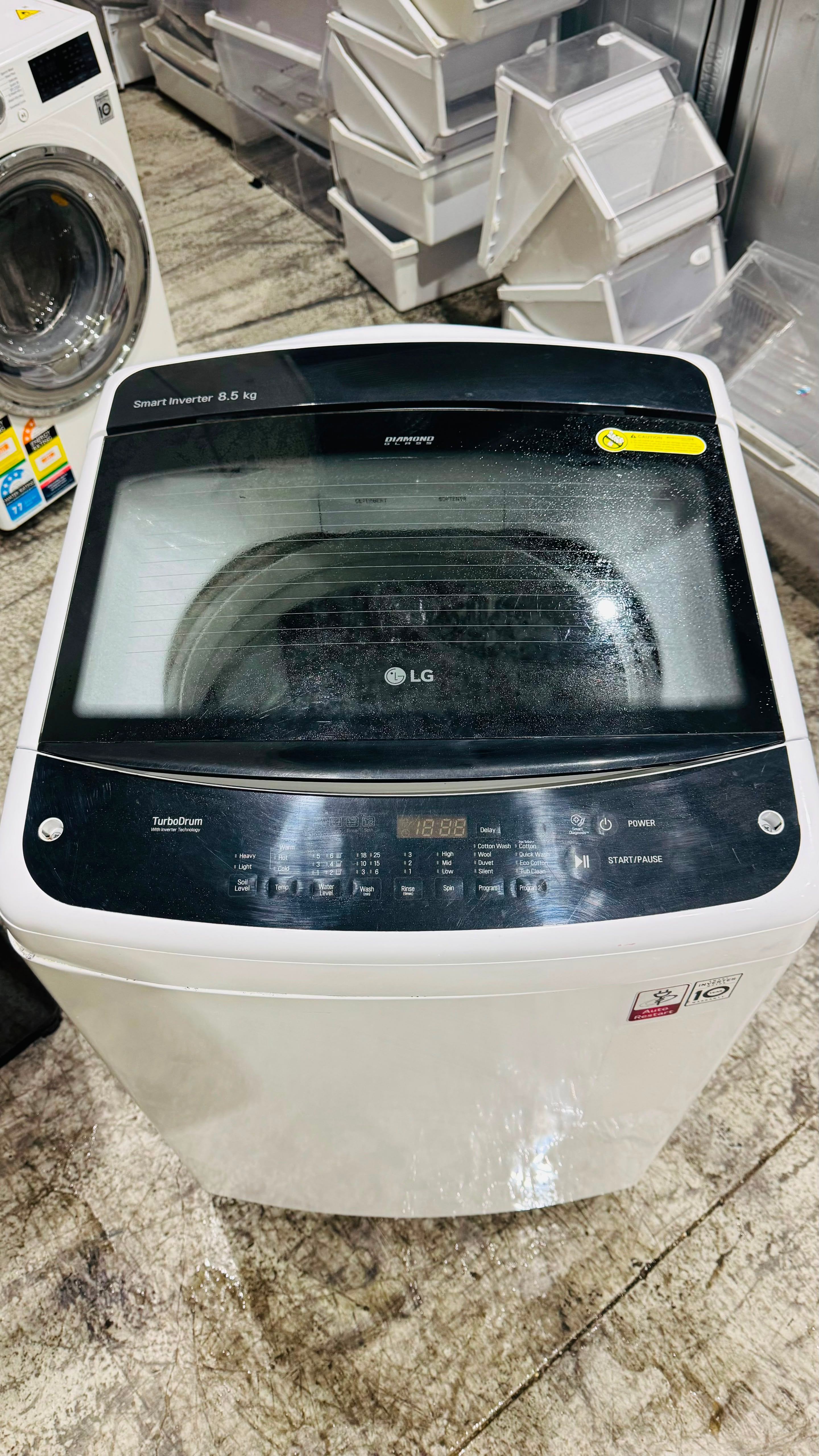 LG 8.5KGS TOP LOADER WASHING MACHINE