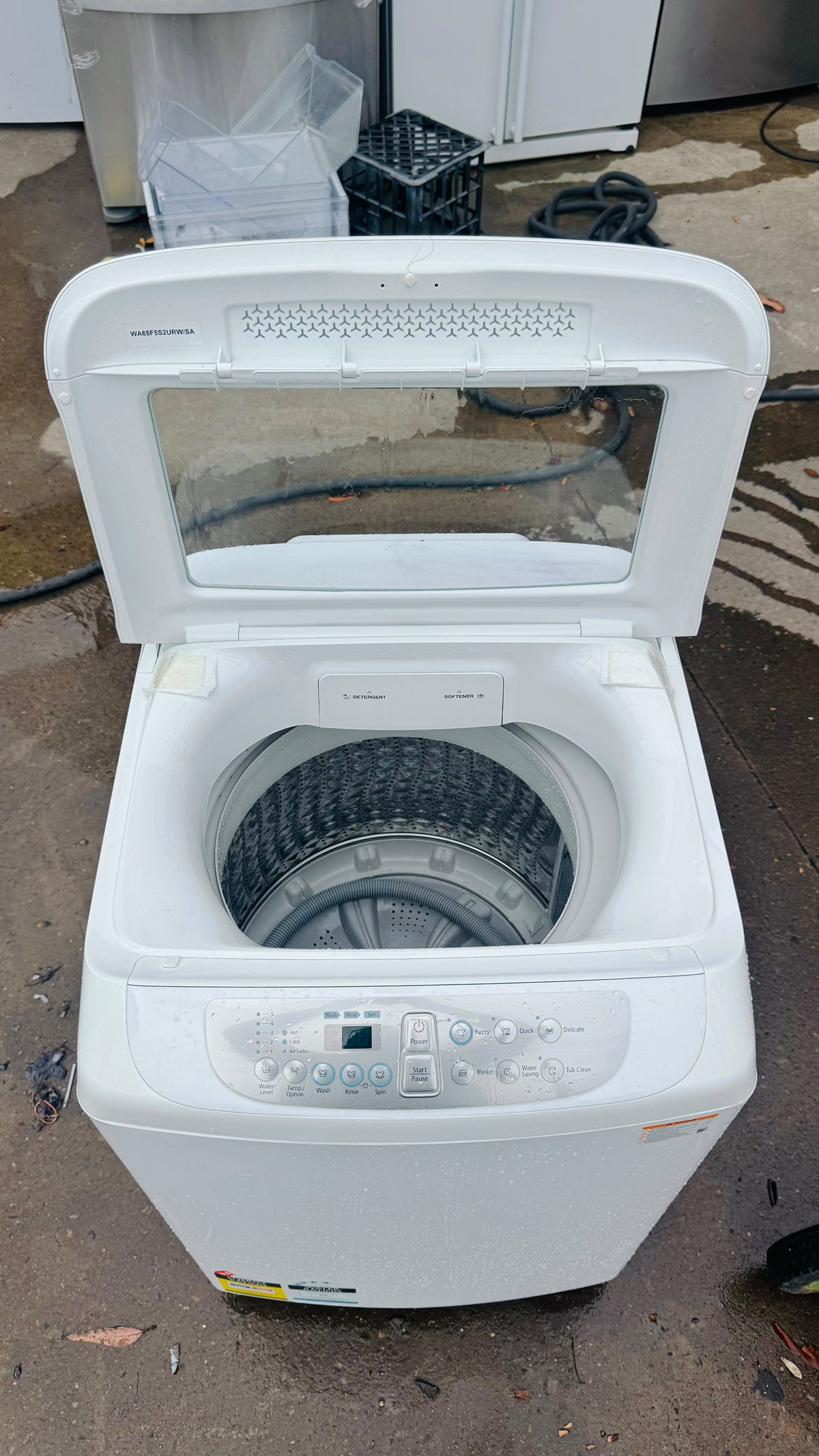 SAMSUNG 6.5KGS TOP LOADER WASHING MACHINE