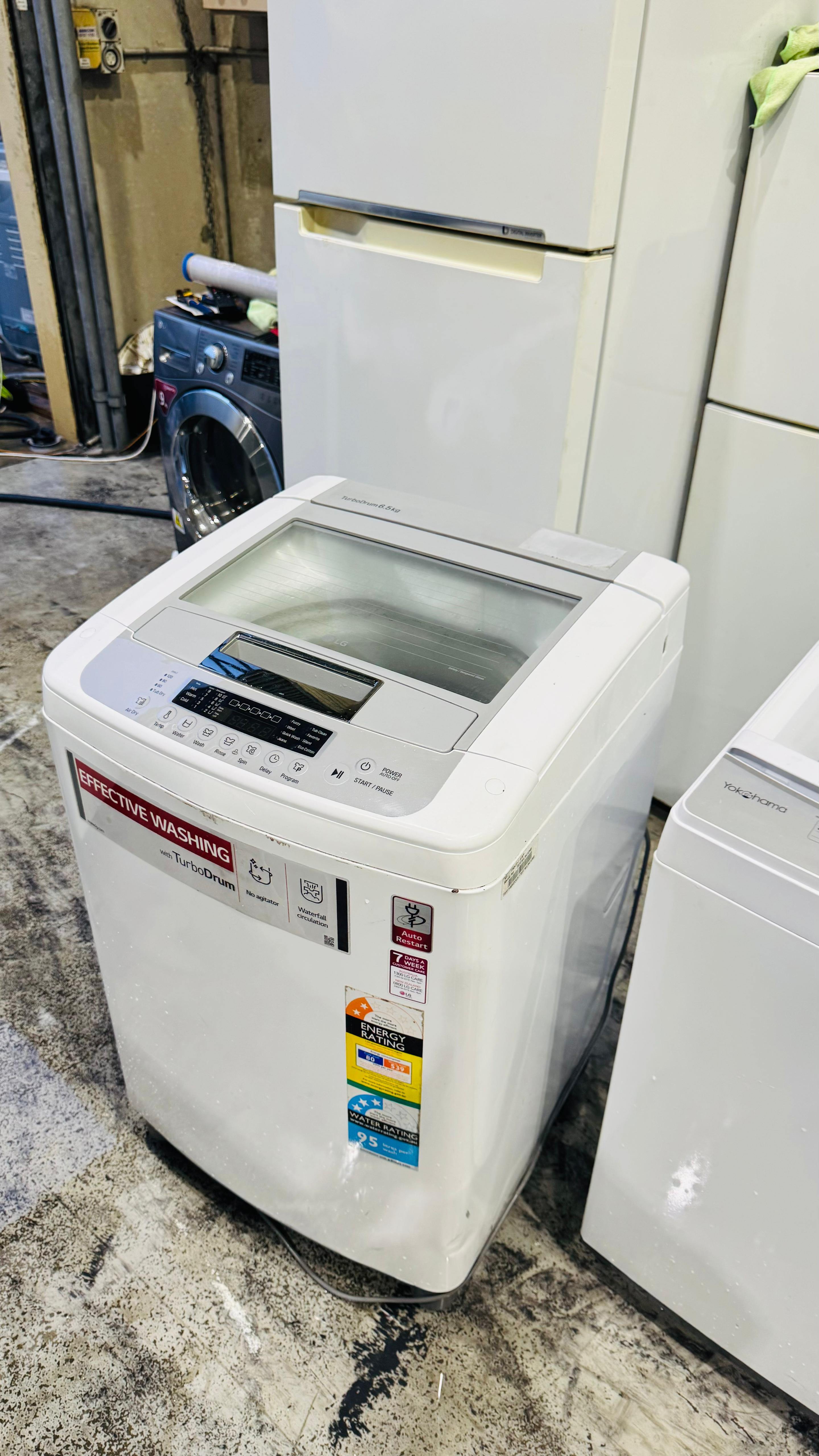 LG 6.5KGS TOP LOADER WASHING MACHINE
