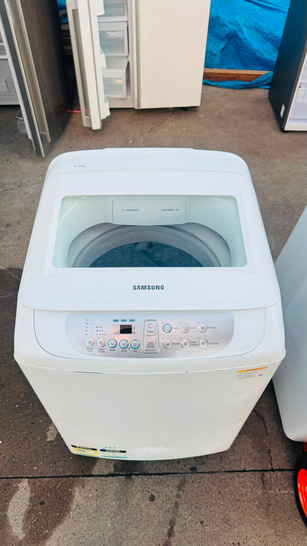 SAMSUNG 6.5KGS TOP LOADER WASHING MACHINE
