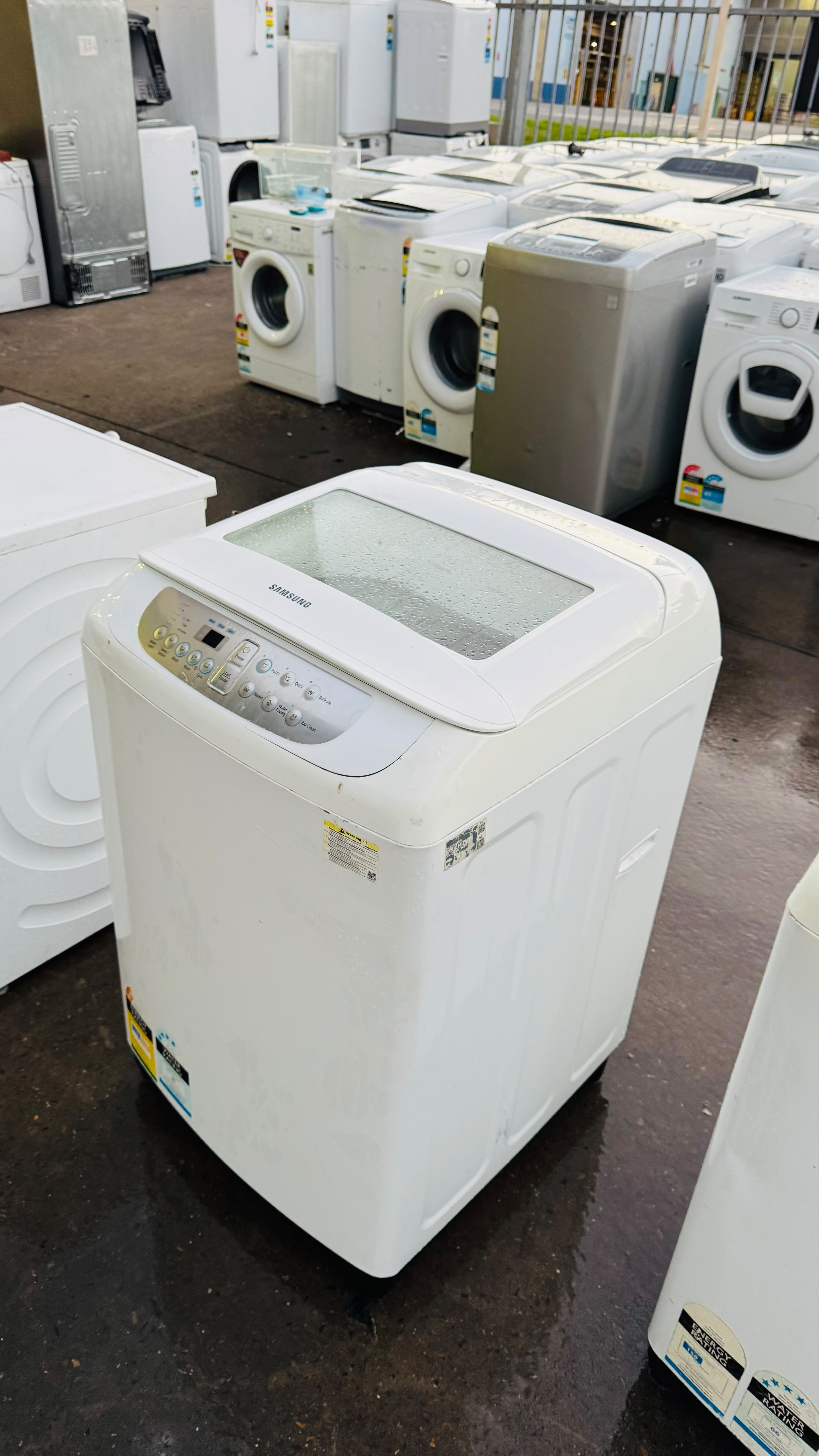 SAMSUNG 6.5KGS TOP LOADER WASHING MACHINE