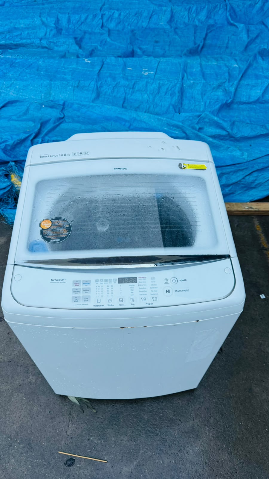 LG 14KGS TOP LOADER WASHING MACHINE