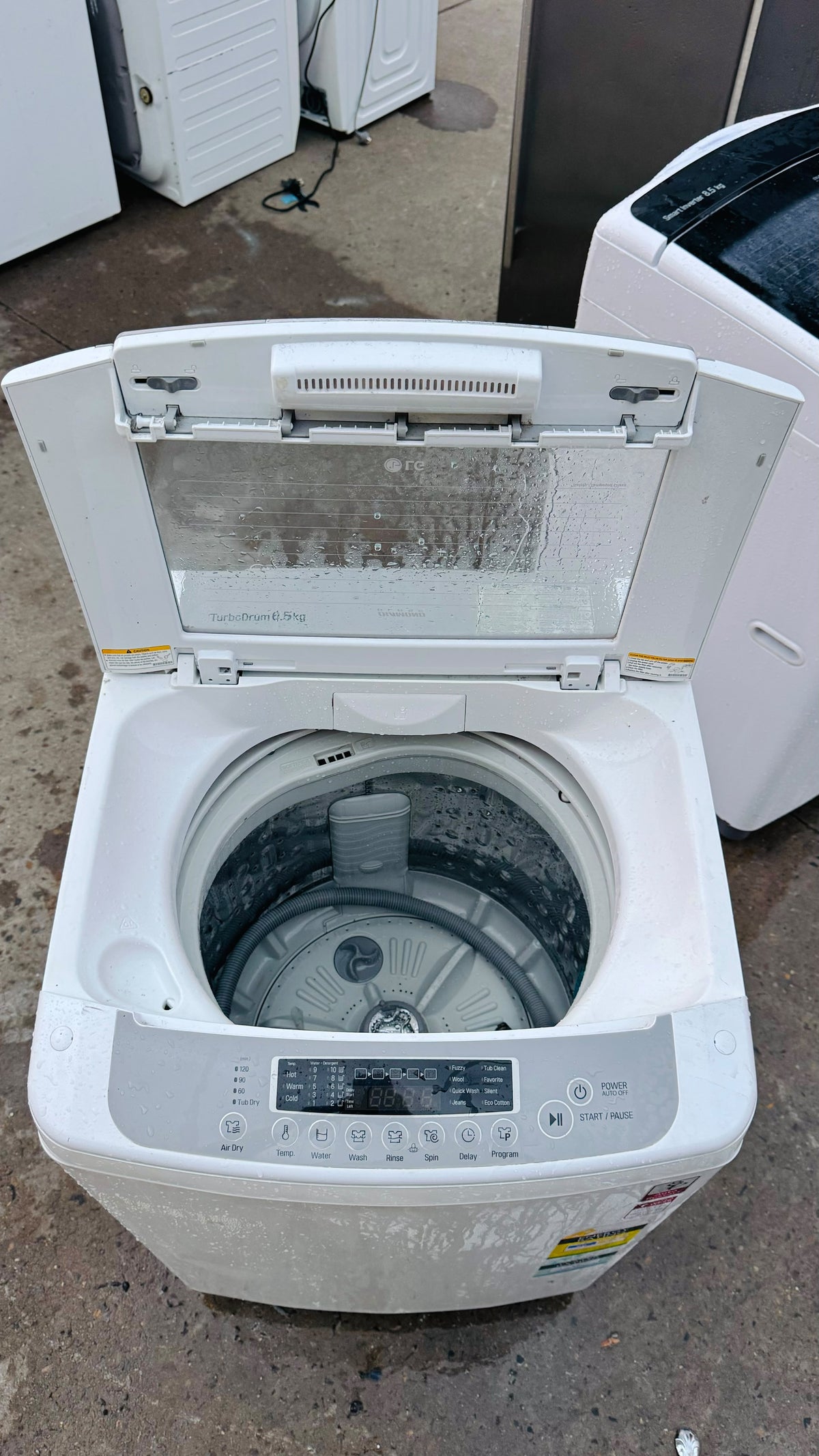 LG 6.5KGS TOP LOADER WASHING MACHINE