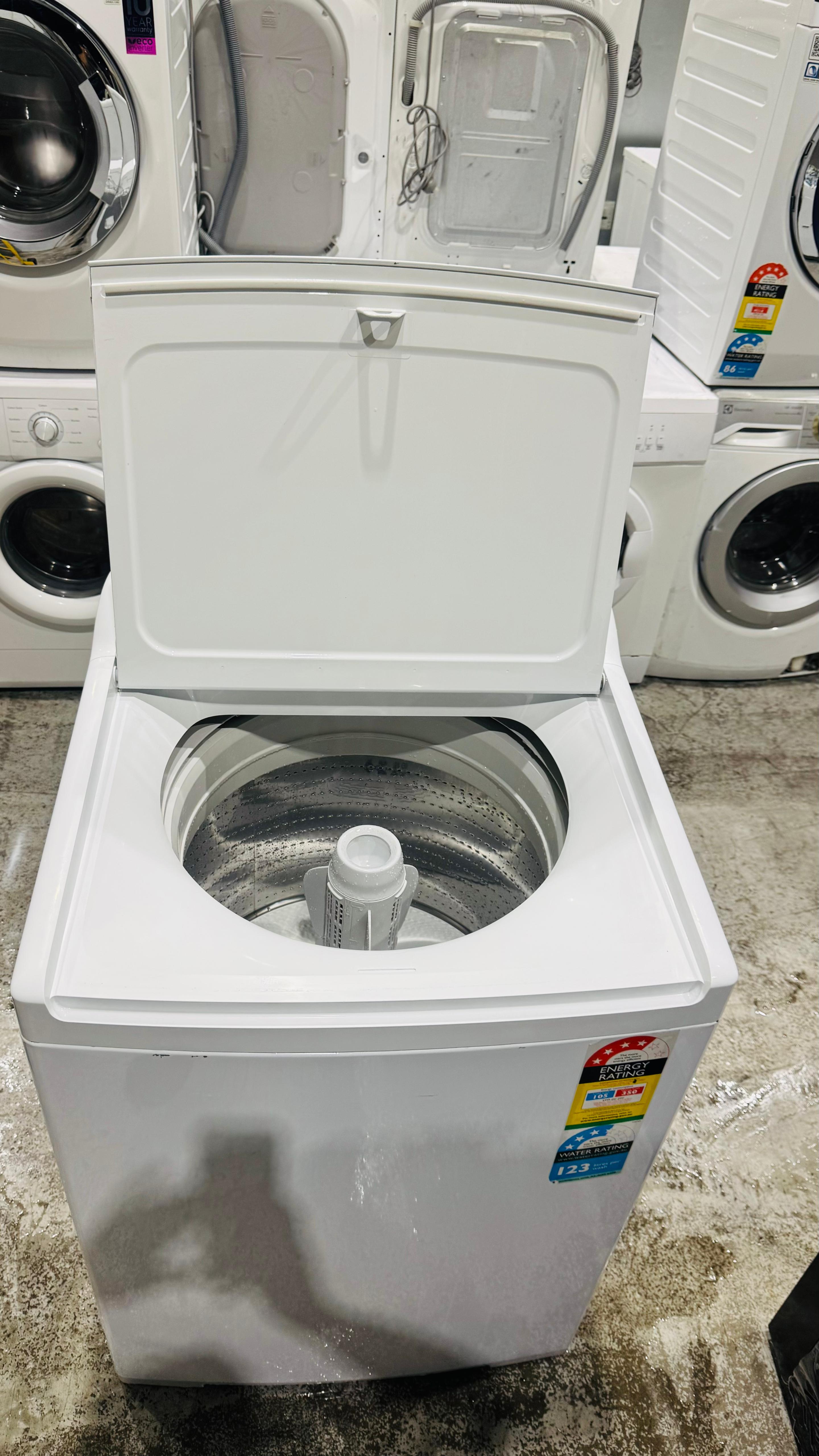 FISHER AND PAYKEL 10KG TOP LOADER WASHING MACHINE