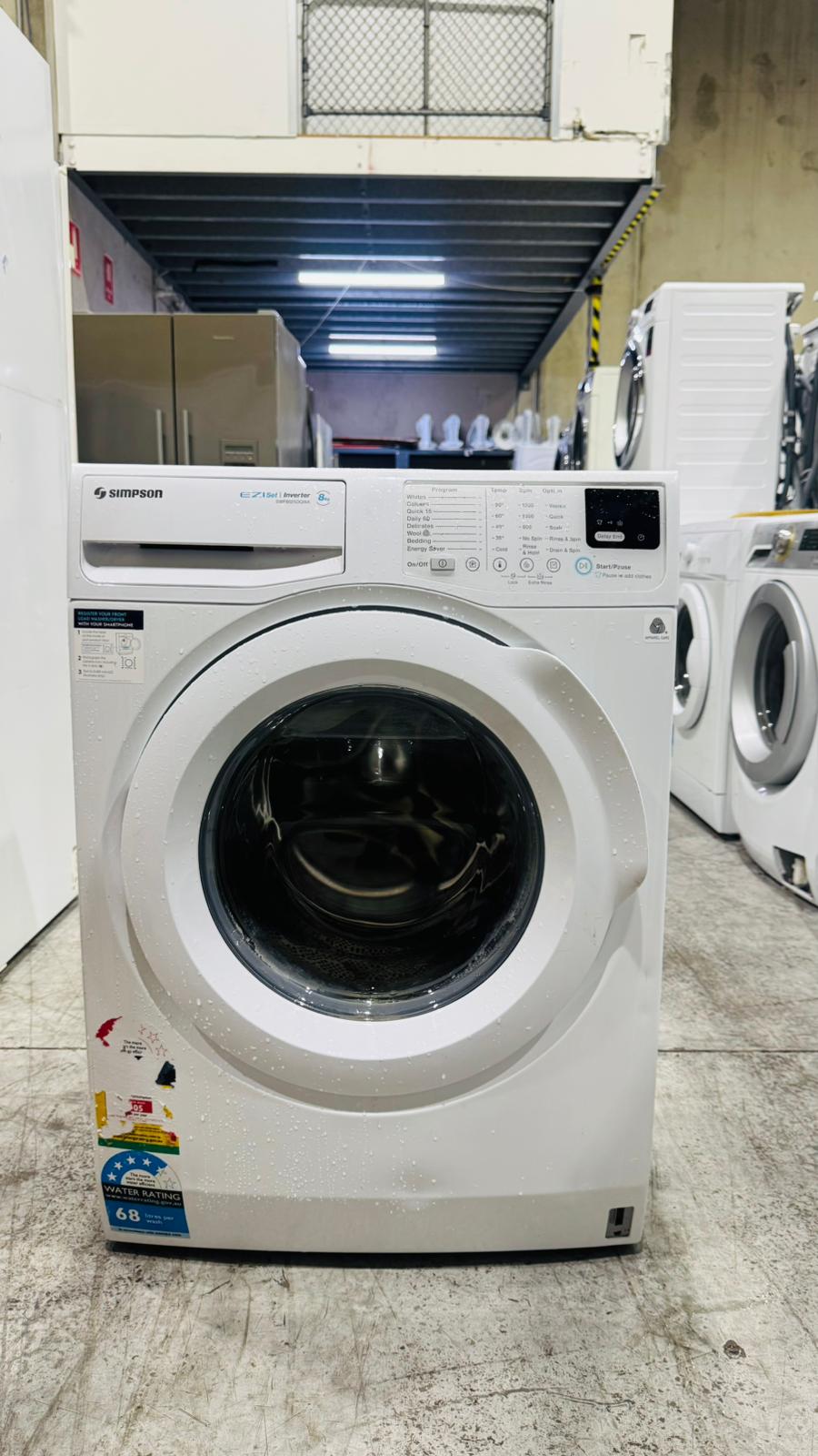 SAMSUNG 8 KGS FRONT LOADER WASHING MACHINE