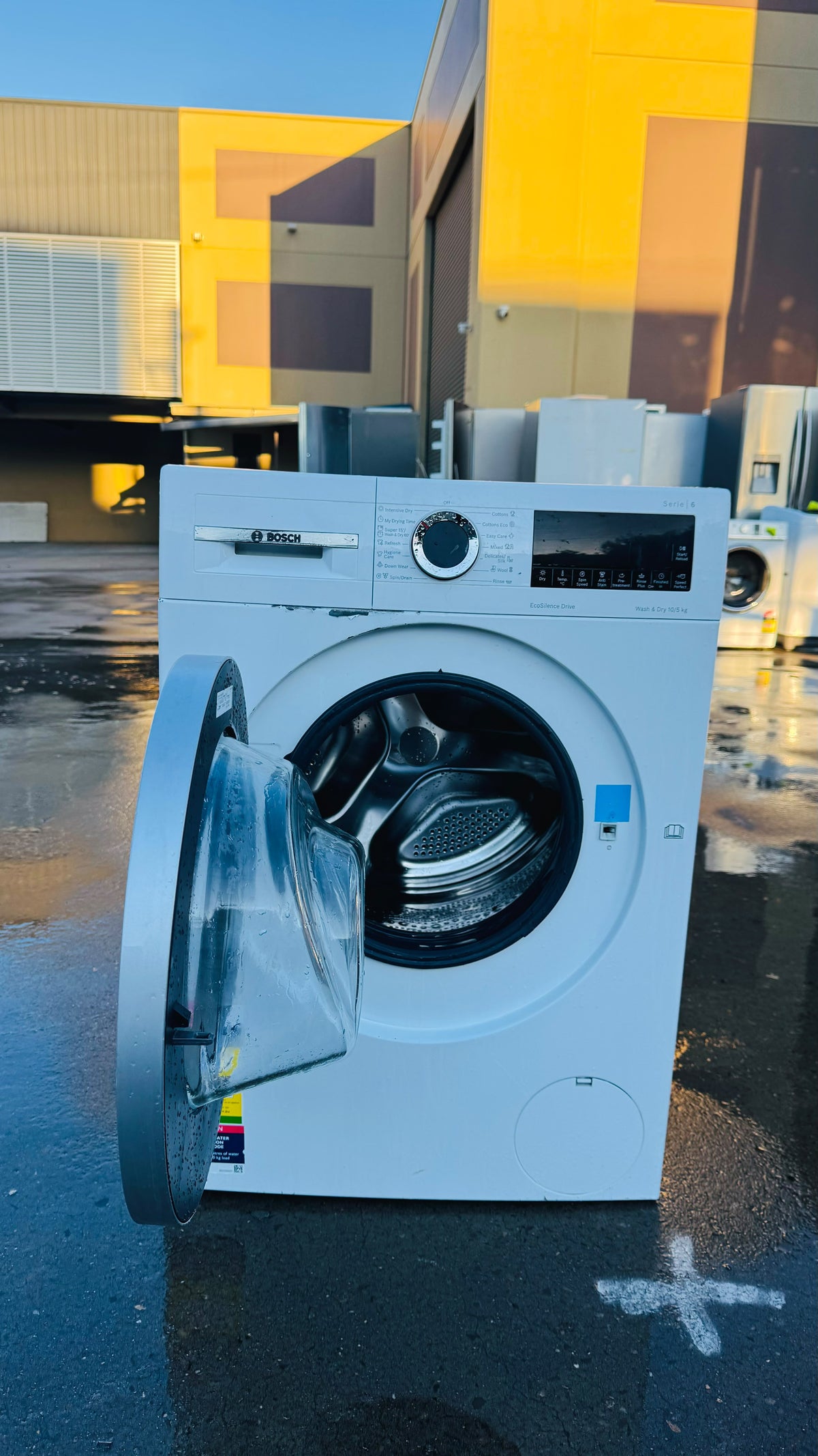 BOSCH 10KGS FRONT LOADER WASHING MACHINE