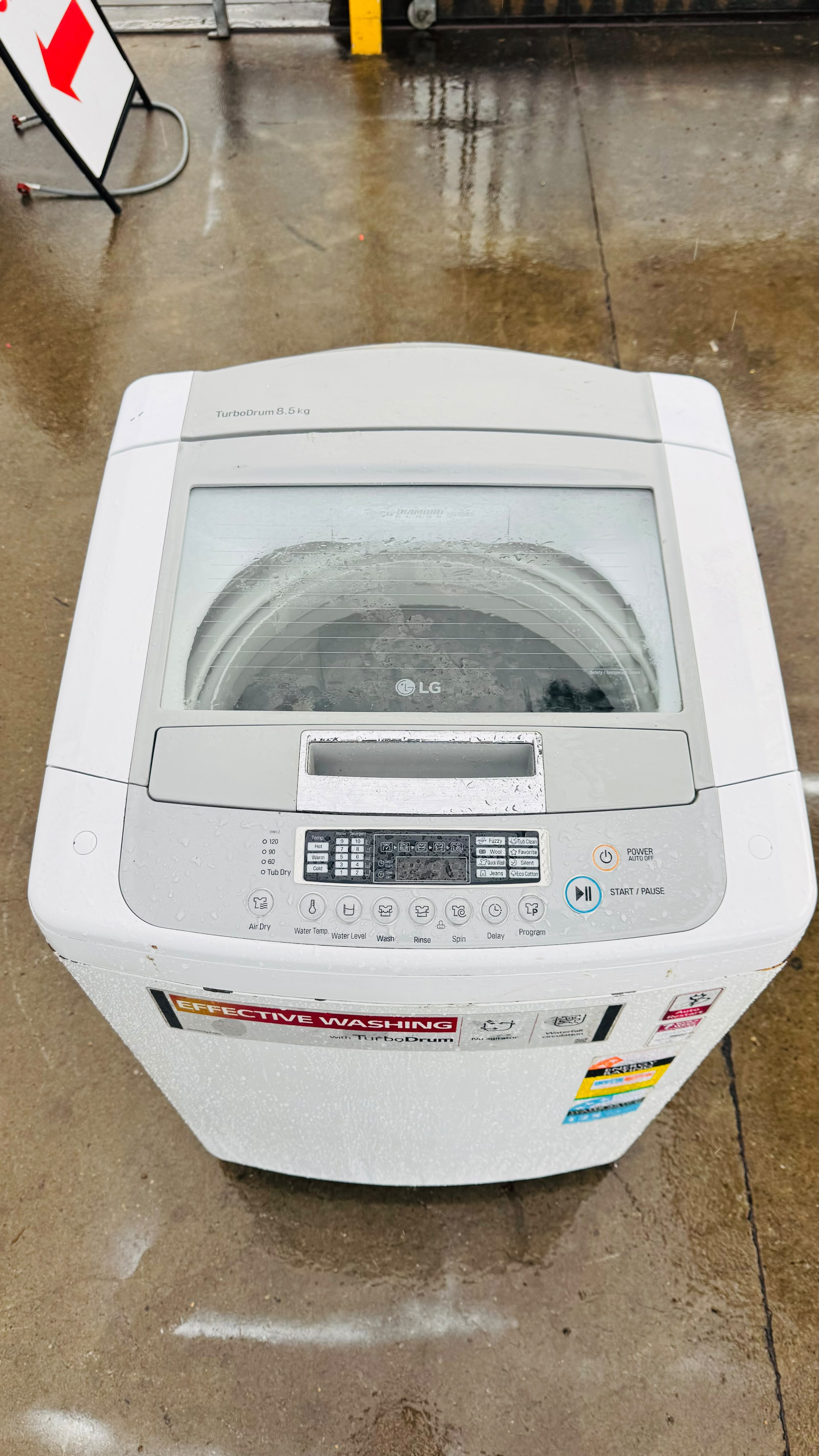 LG 8.5KGS TOP LOADER WASHING MACHINE