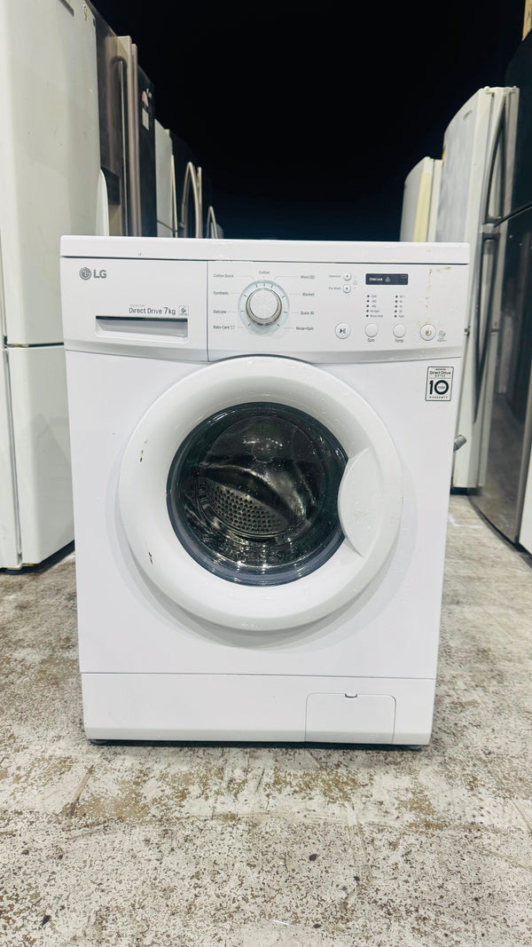 LG 7KGS FRONT LOADER WASHING MACHINE