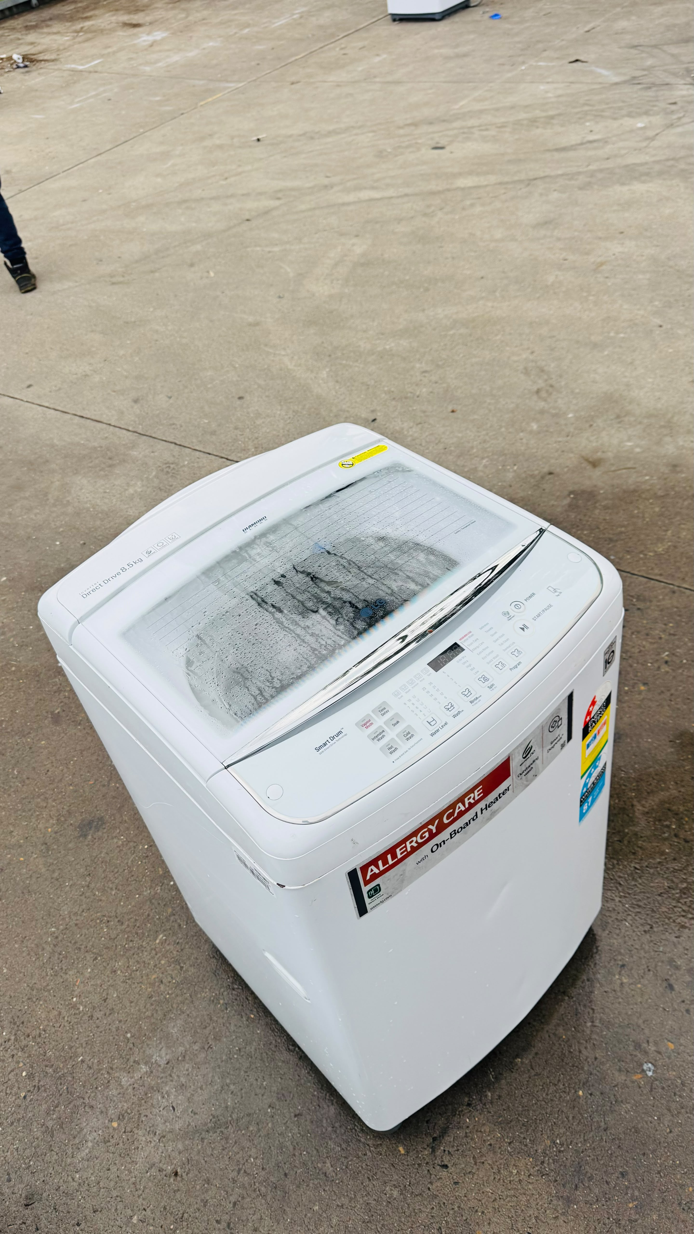 LG 8.5KGS TOP LOADER WASHING MACHINE