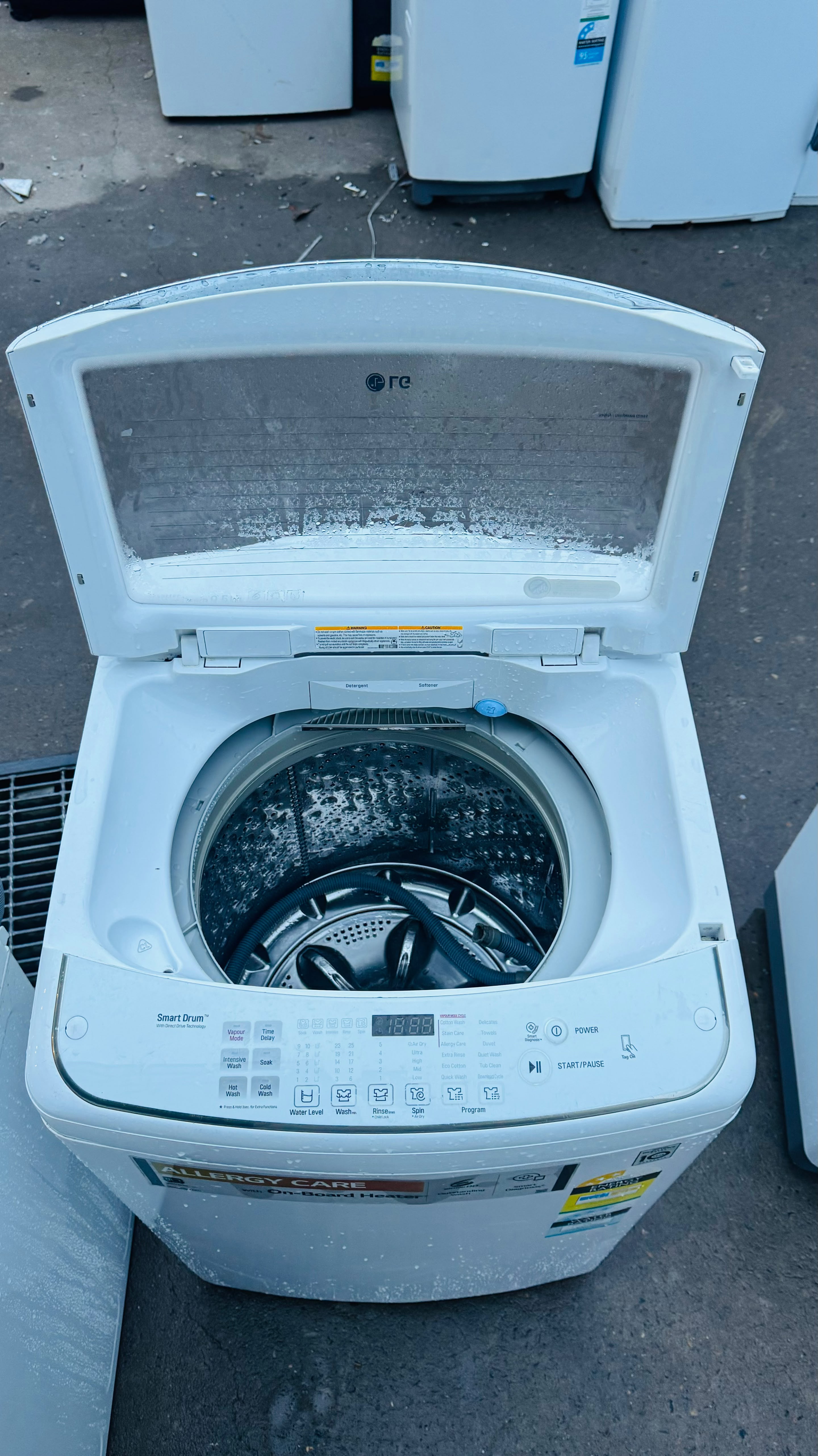 LG 9.5KGS TOP LOADER WASHING MACHINE