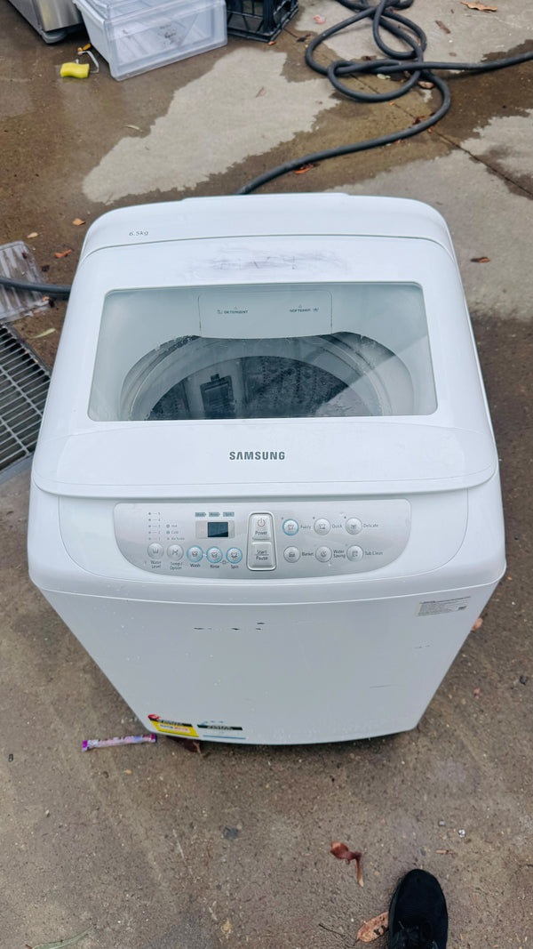SAMSUNG 6.5KGS TOP LOADER WASHING MACHINE