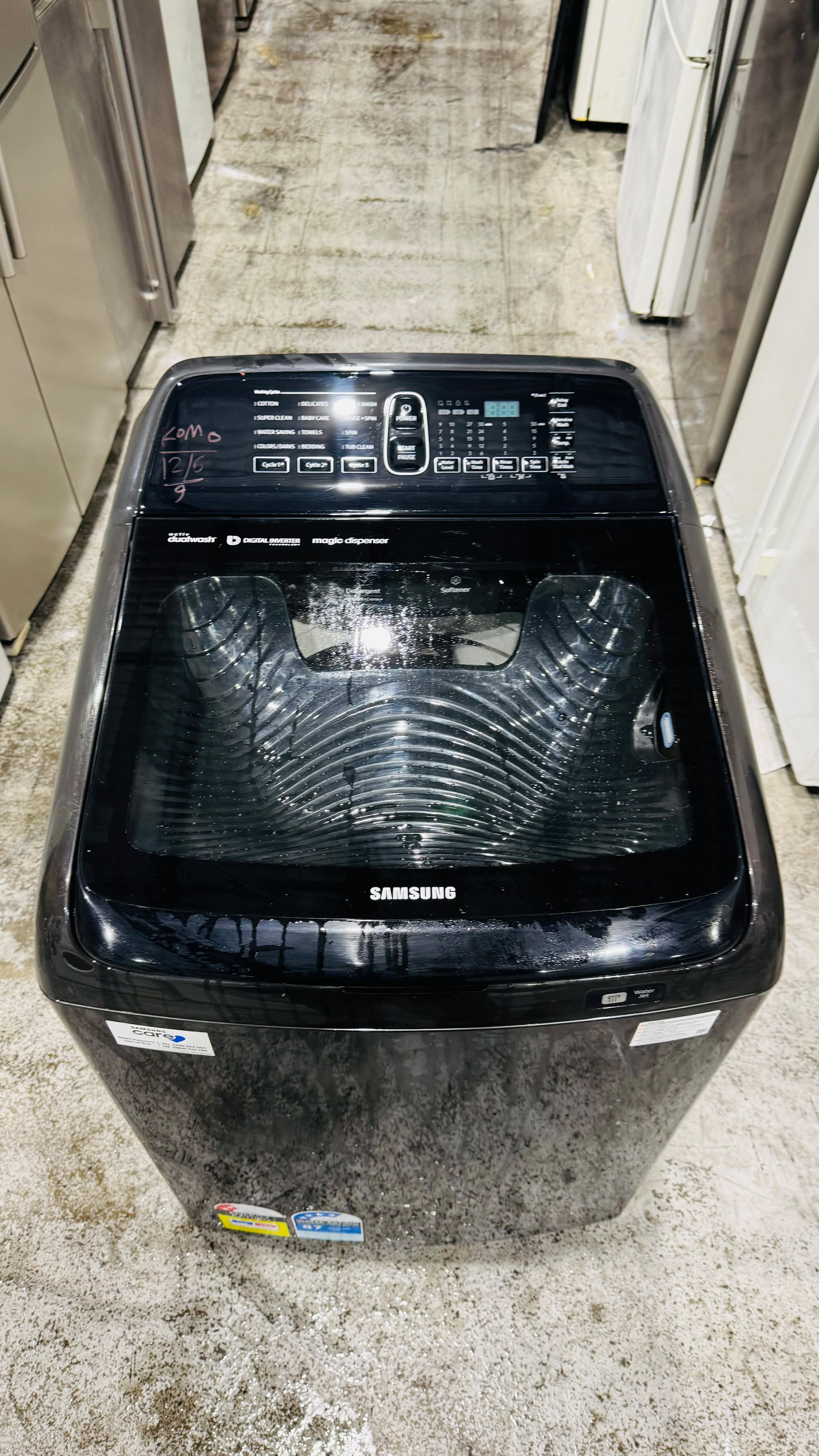 SAMSUNG 8KGS TOP LOADER WASHING MACHINE