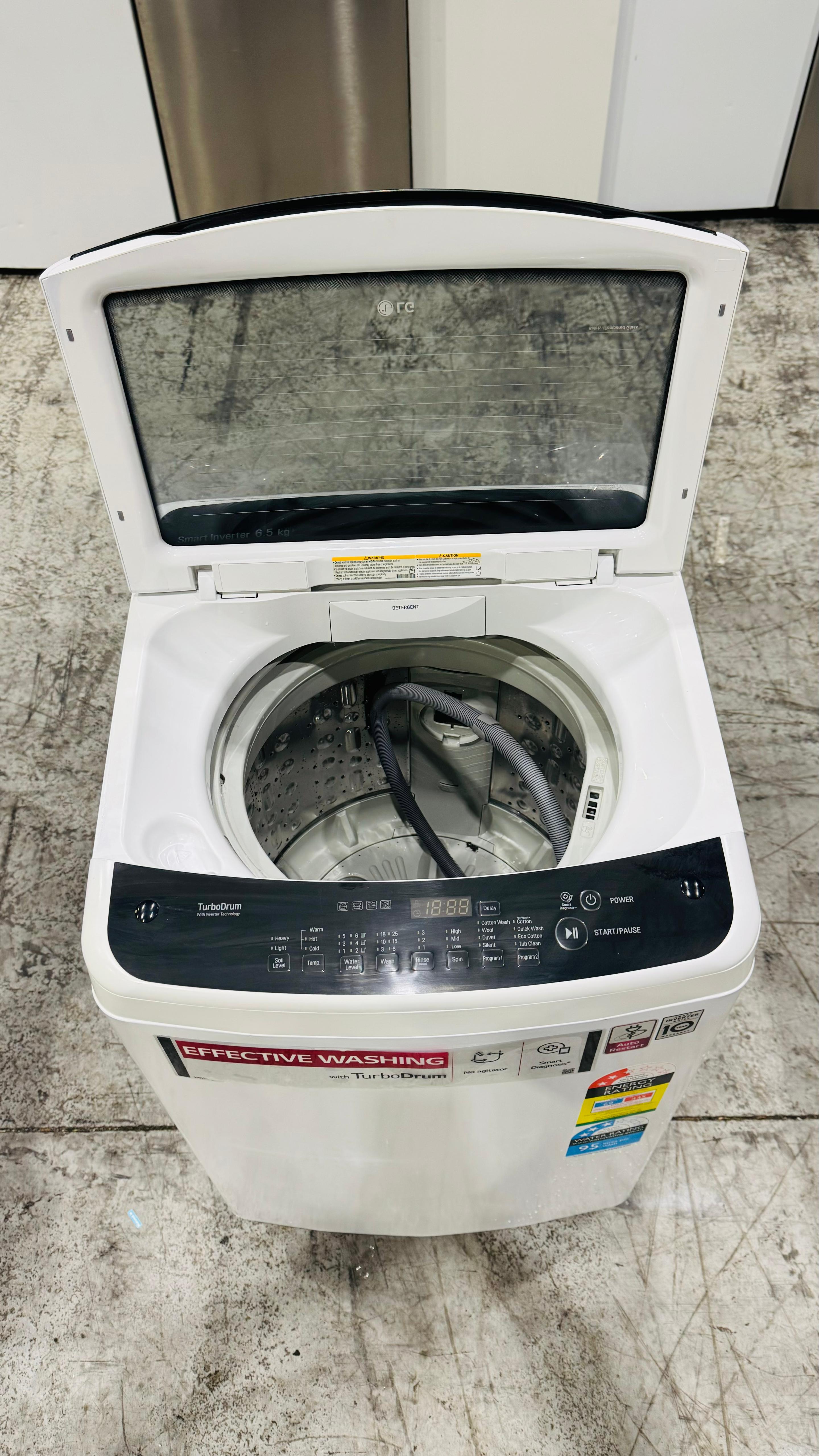 LG 6.5KGS TOP LOADER WASHING MACHINE