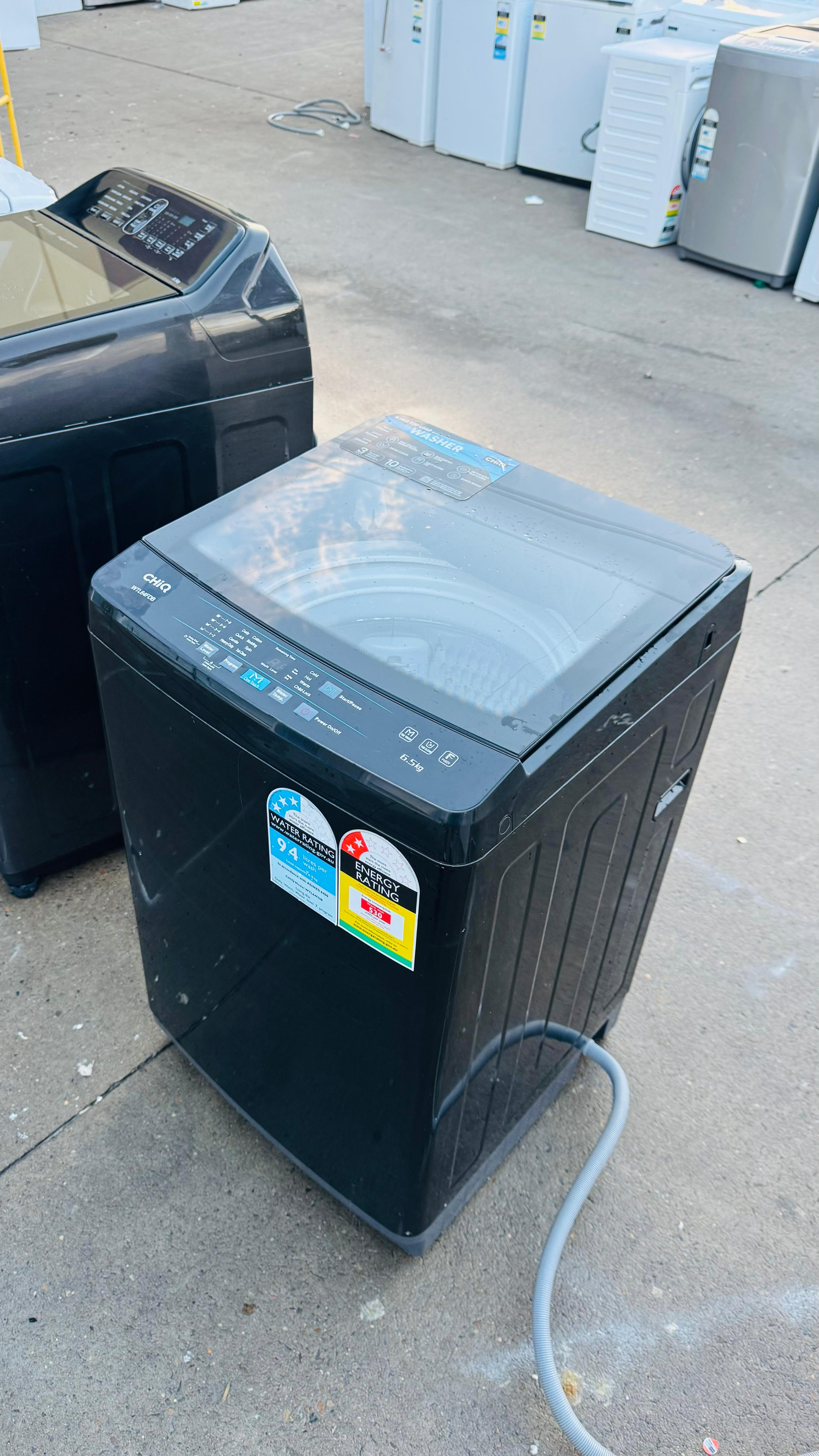 CHIQ 6.5KGS TOP LOADER WASHING MACHINE