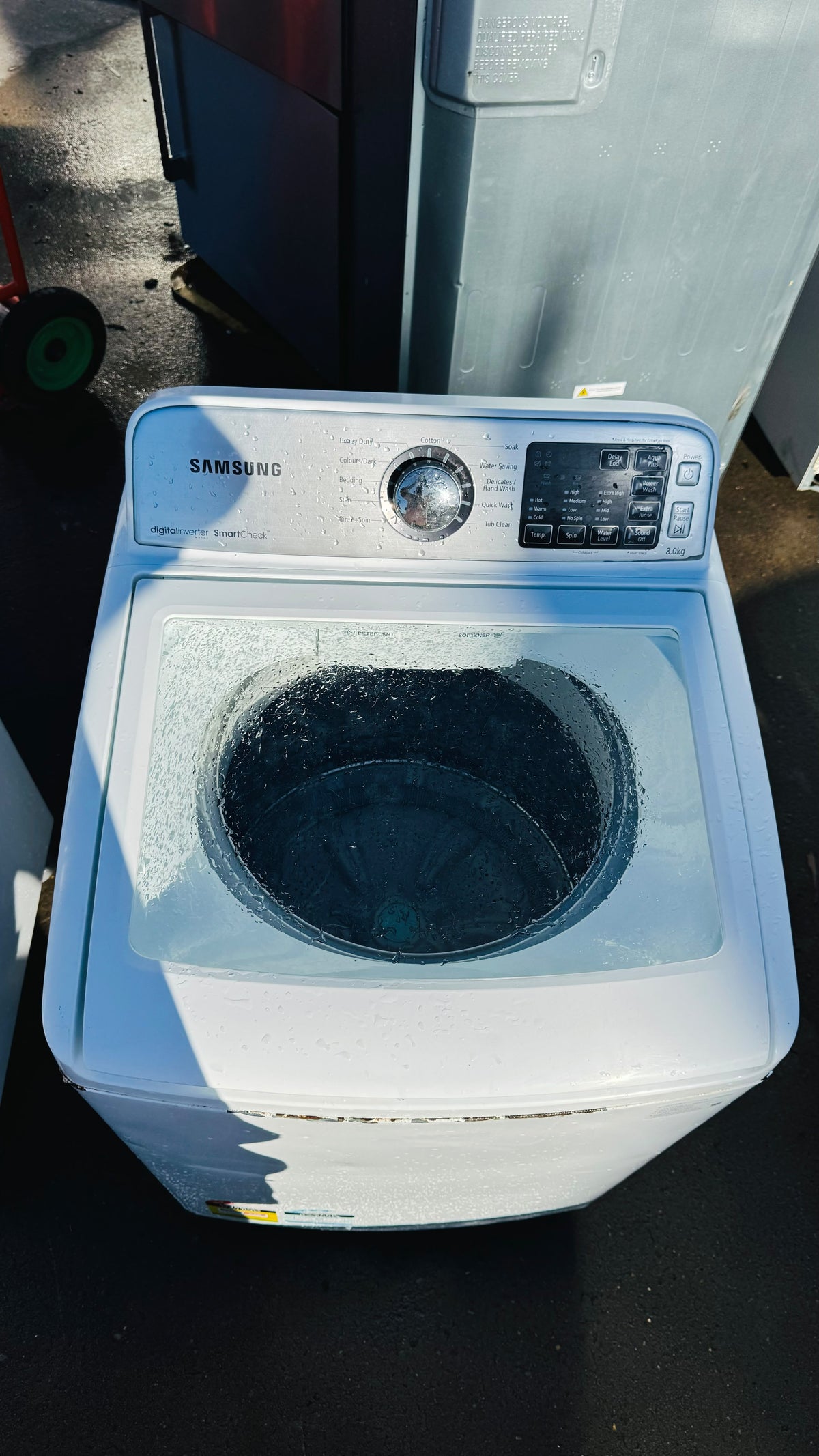 SAMSUNG 8KGS TOP LOADER WASHING MACHINE