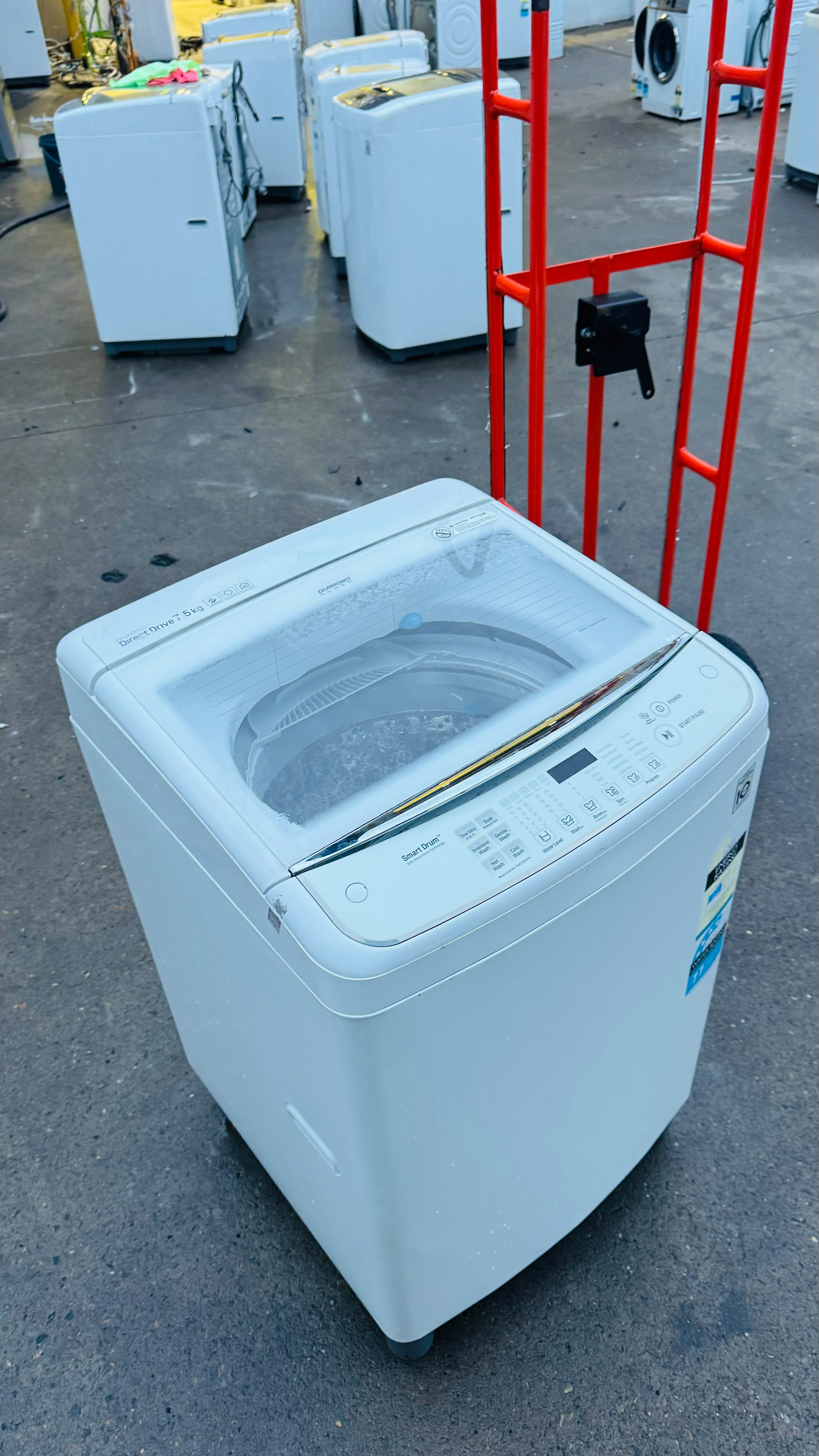 LG 7.5KGS TOP LOADER WASHING MACHINE