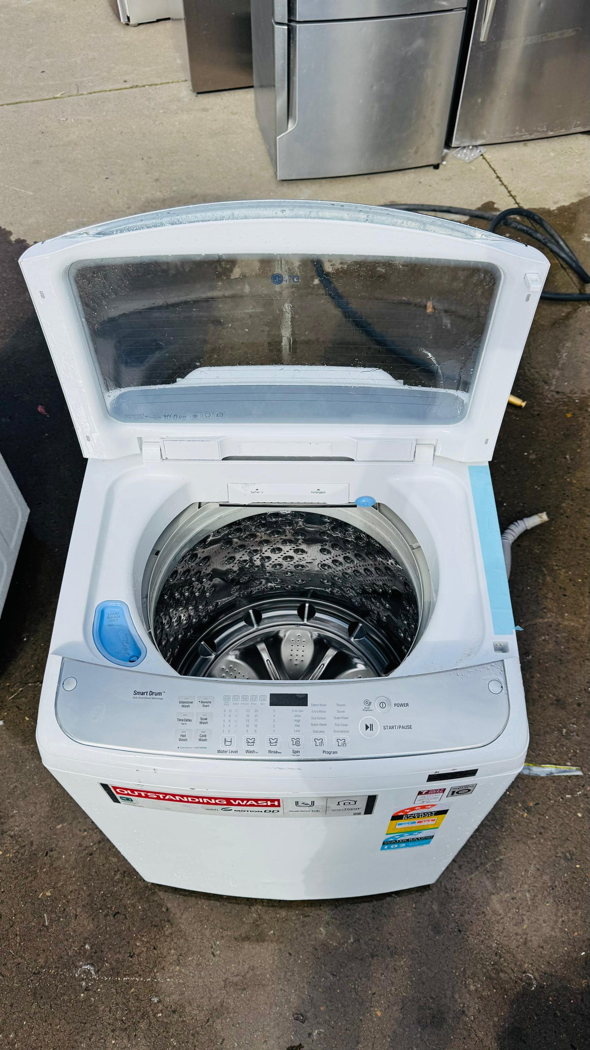 LG 10KGS TOP LOADER WASHING MACHINE