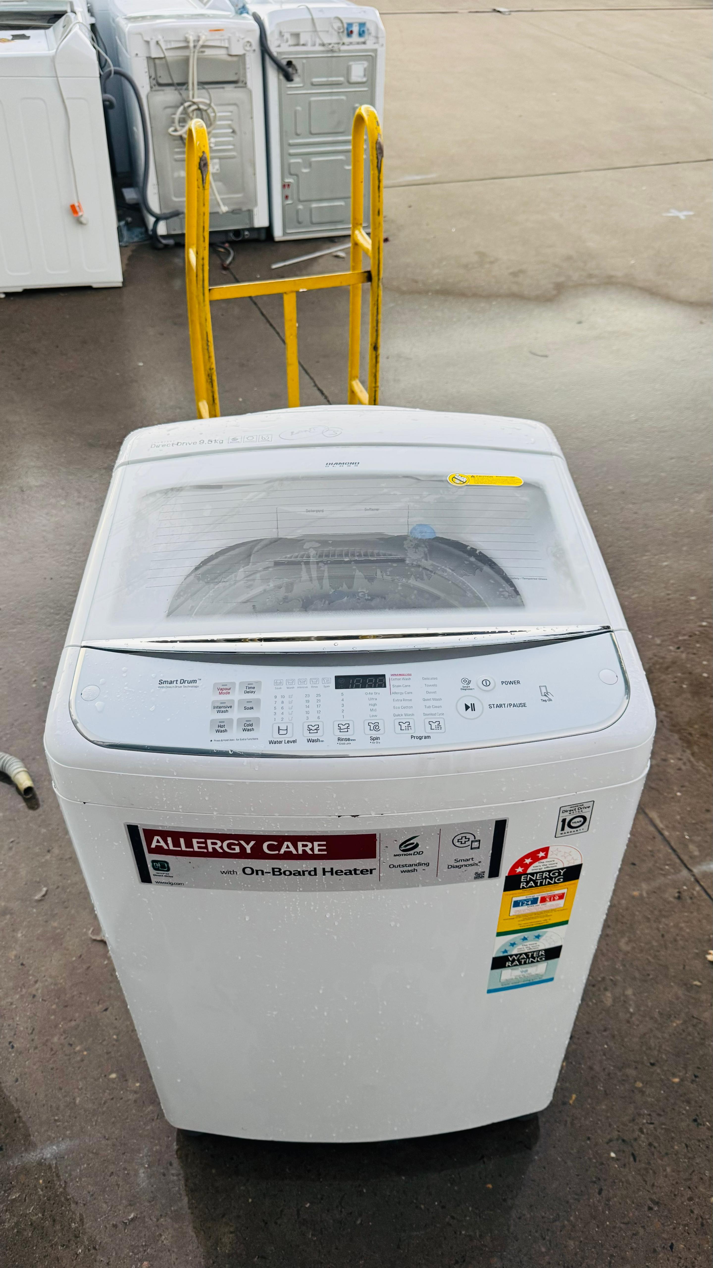 LG 9.5KGS TOP LOADER WASHING MACHINE