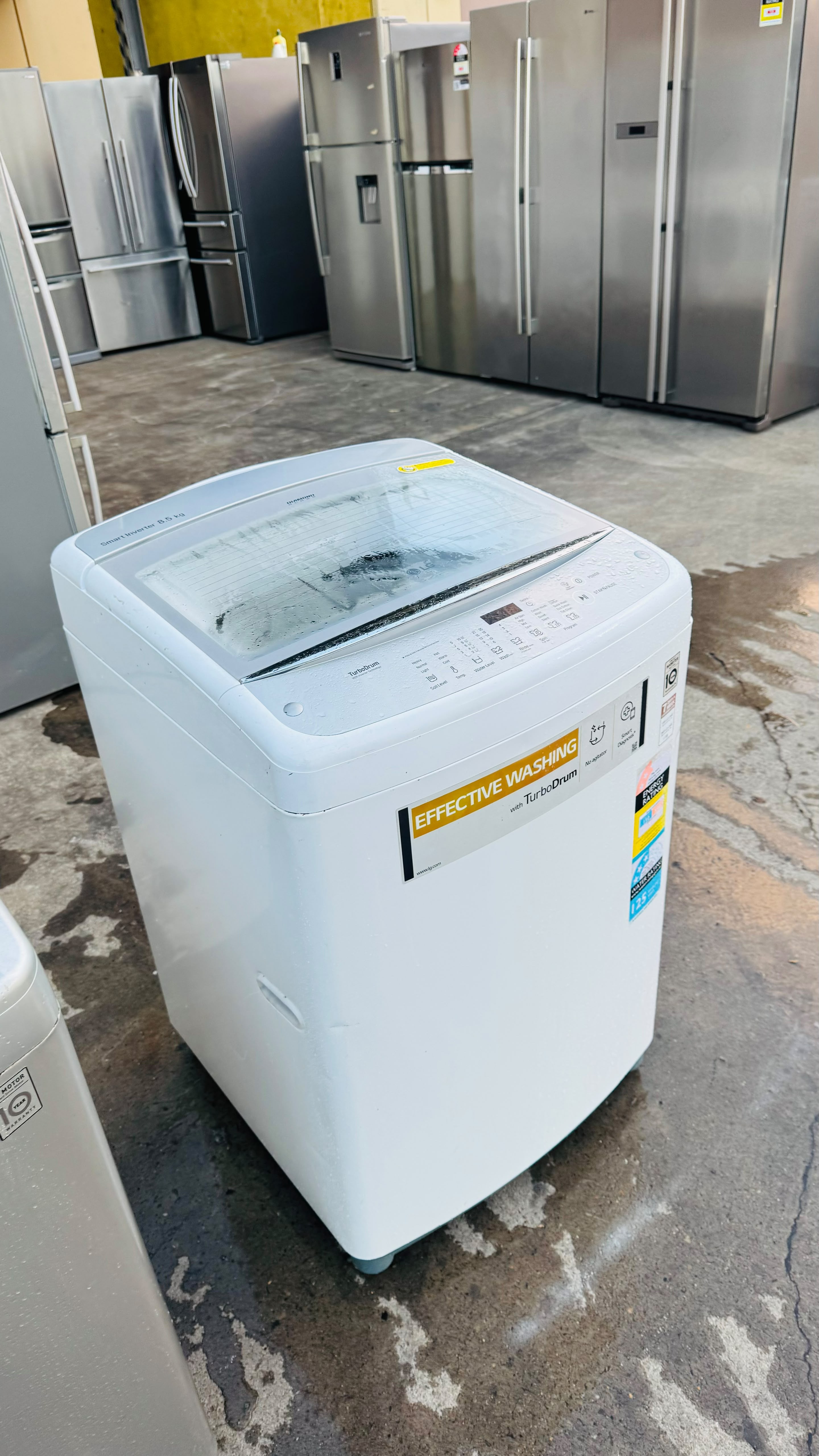 LG 8.5KGS TOP LOADER WASHING MACHINE