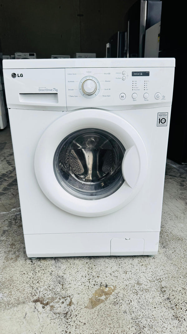 LG 7KGS FRONT LOADER WASHING MACHINE