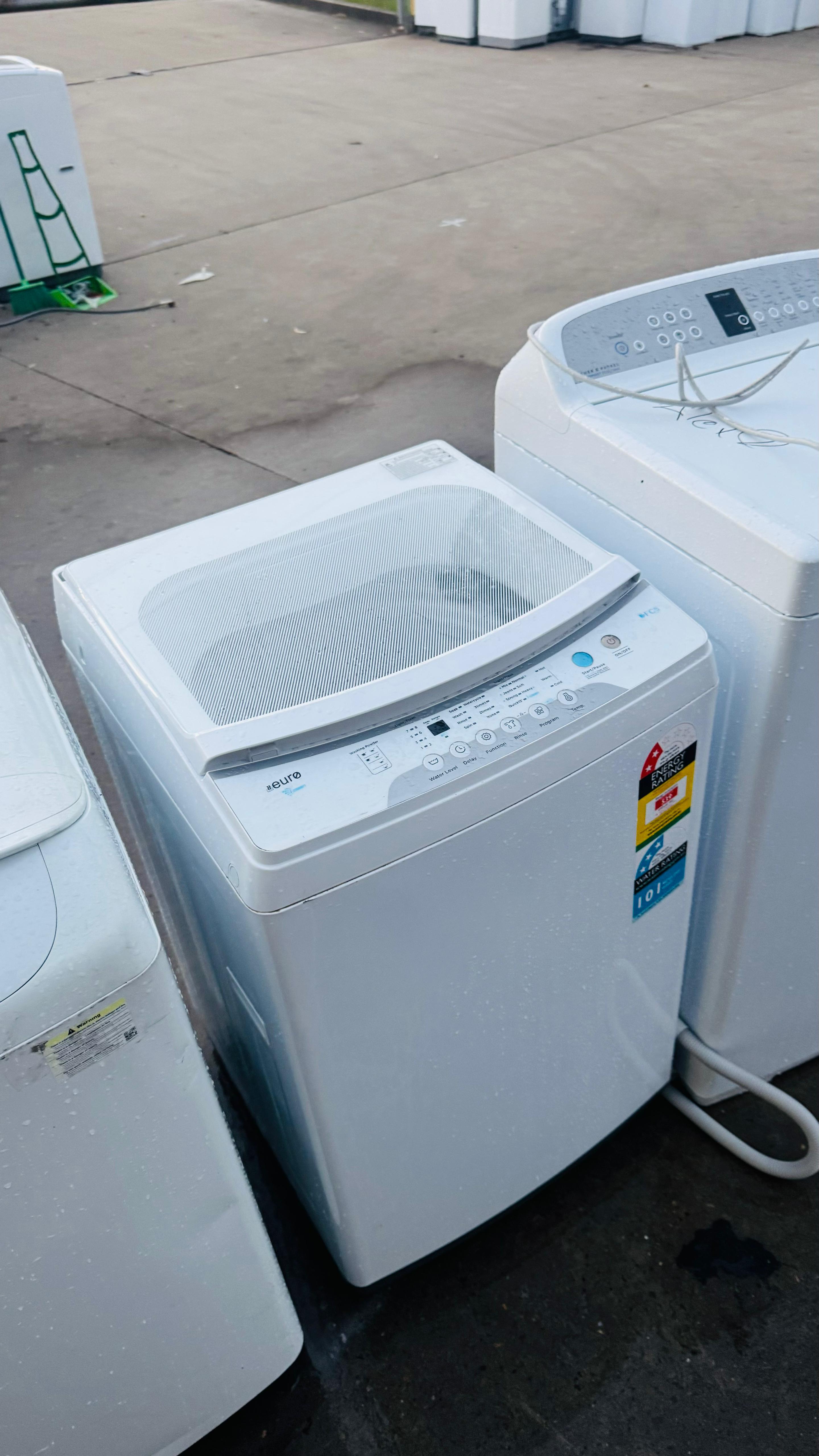 EURO 7 KGS TOP LOADER WASHING MACHINE