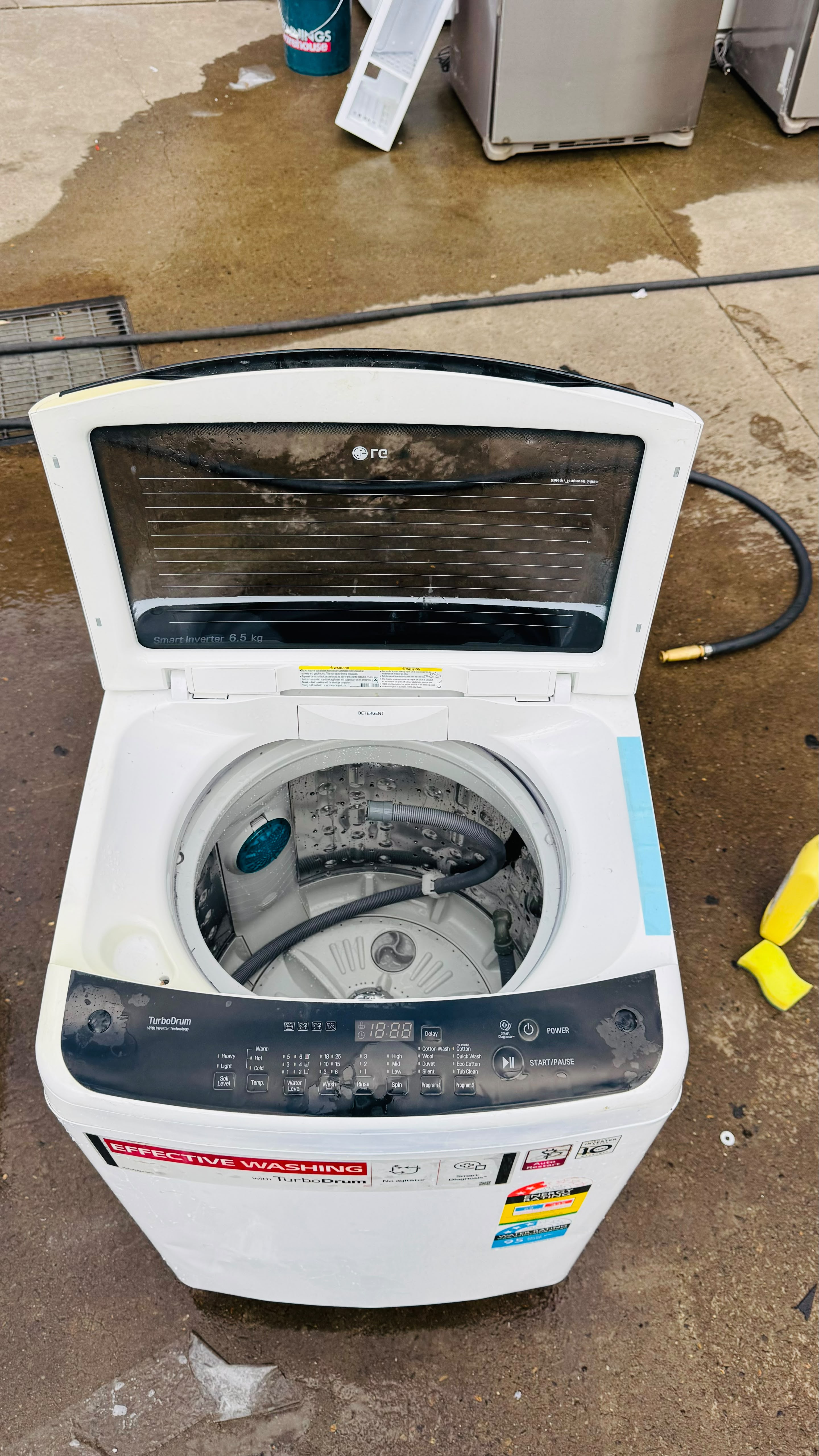 LG 6.5KGS TOP LOADER WASHING MACHINE