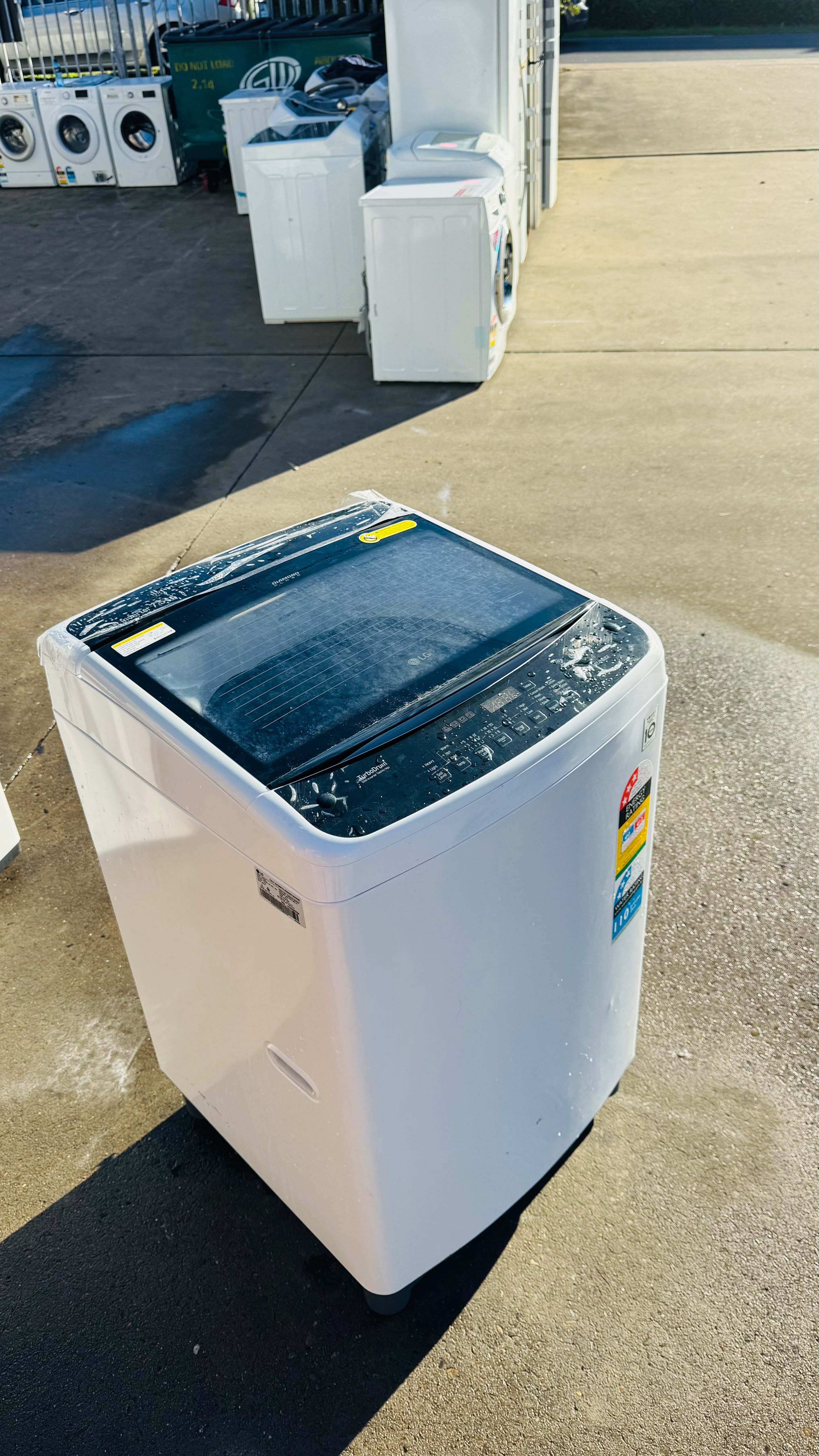 LG 7.5KGS TOP LOADER WASHING MACHINE