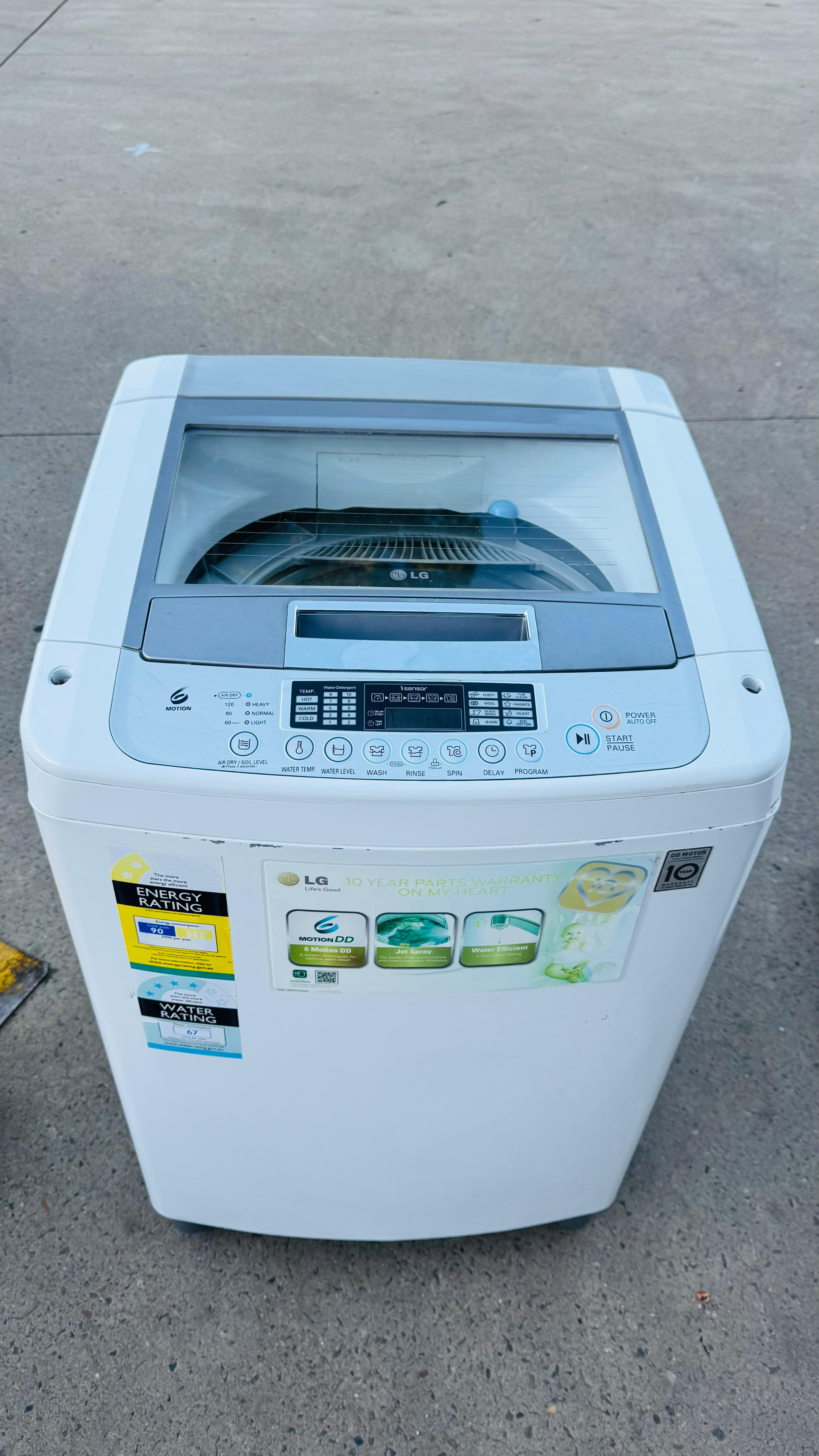 LG 6.5KGS TOP LOADER WASHING MACHINE