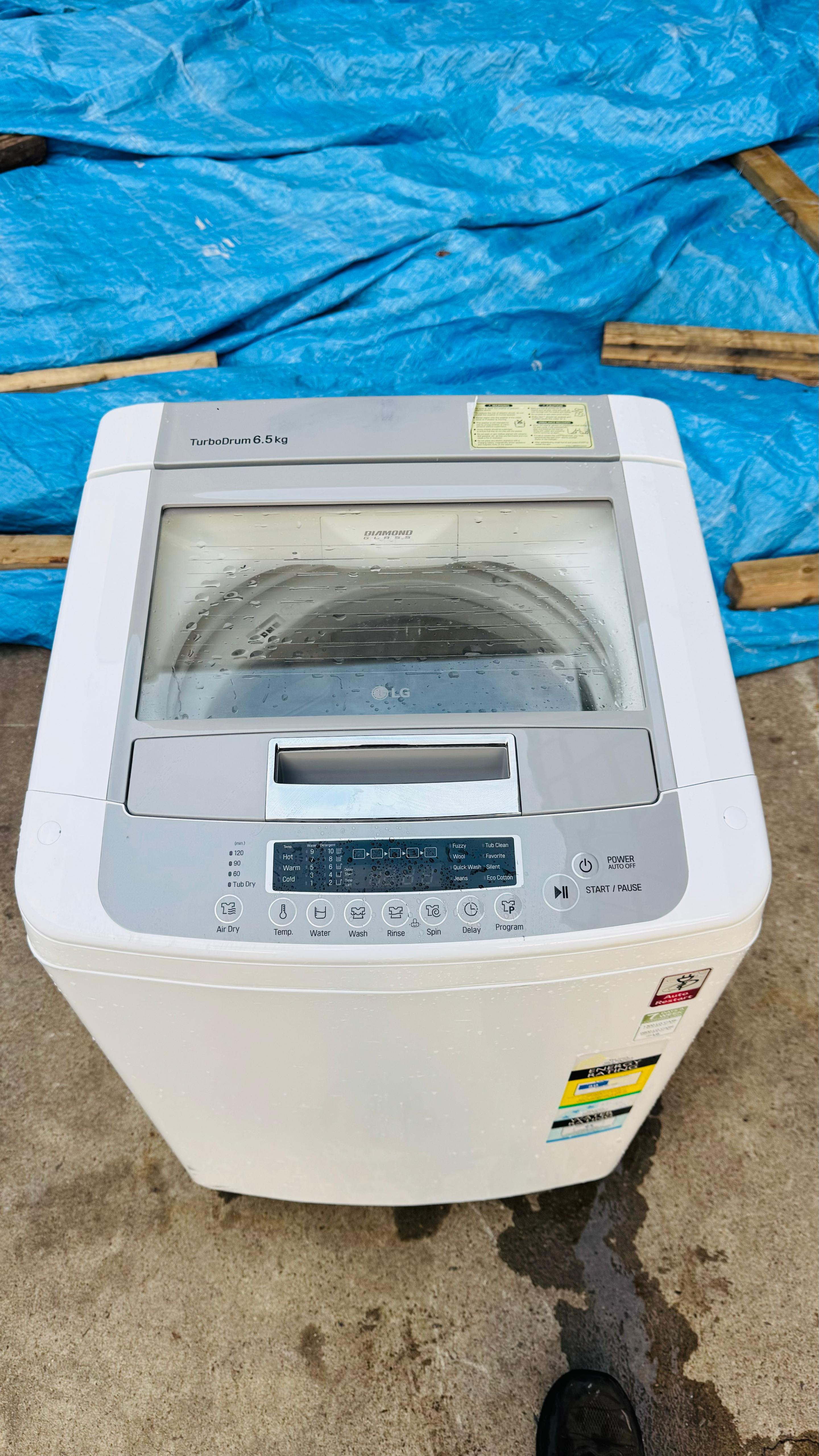 LG 6.5KGS TOP LOADER WASHING MACHINE