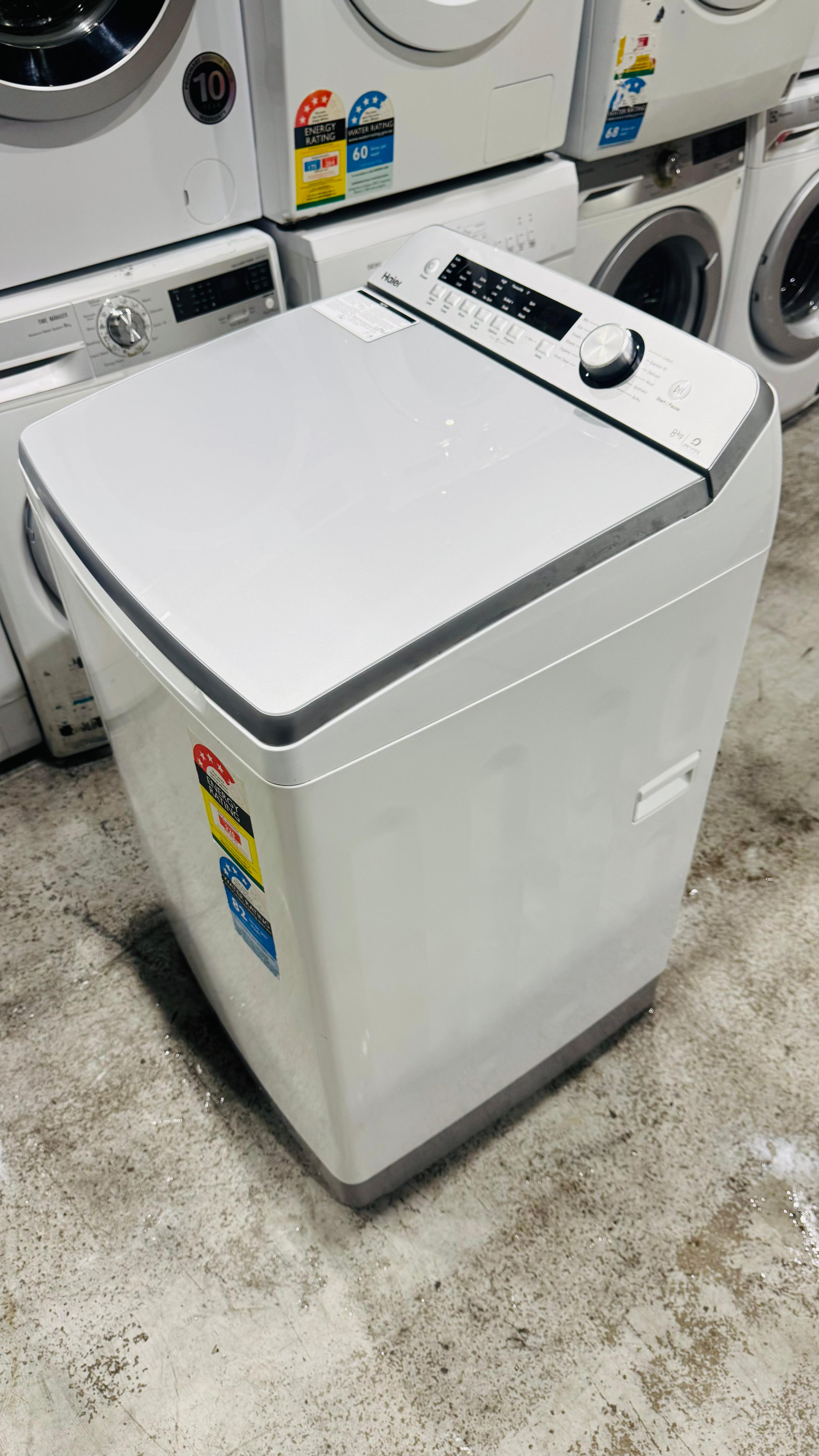 HAIER 8 KGS TOP LOADER WASHING MACHINE