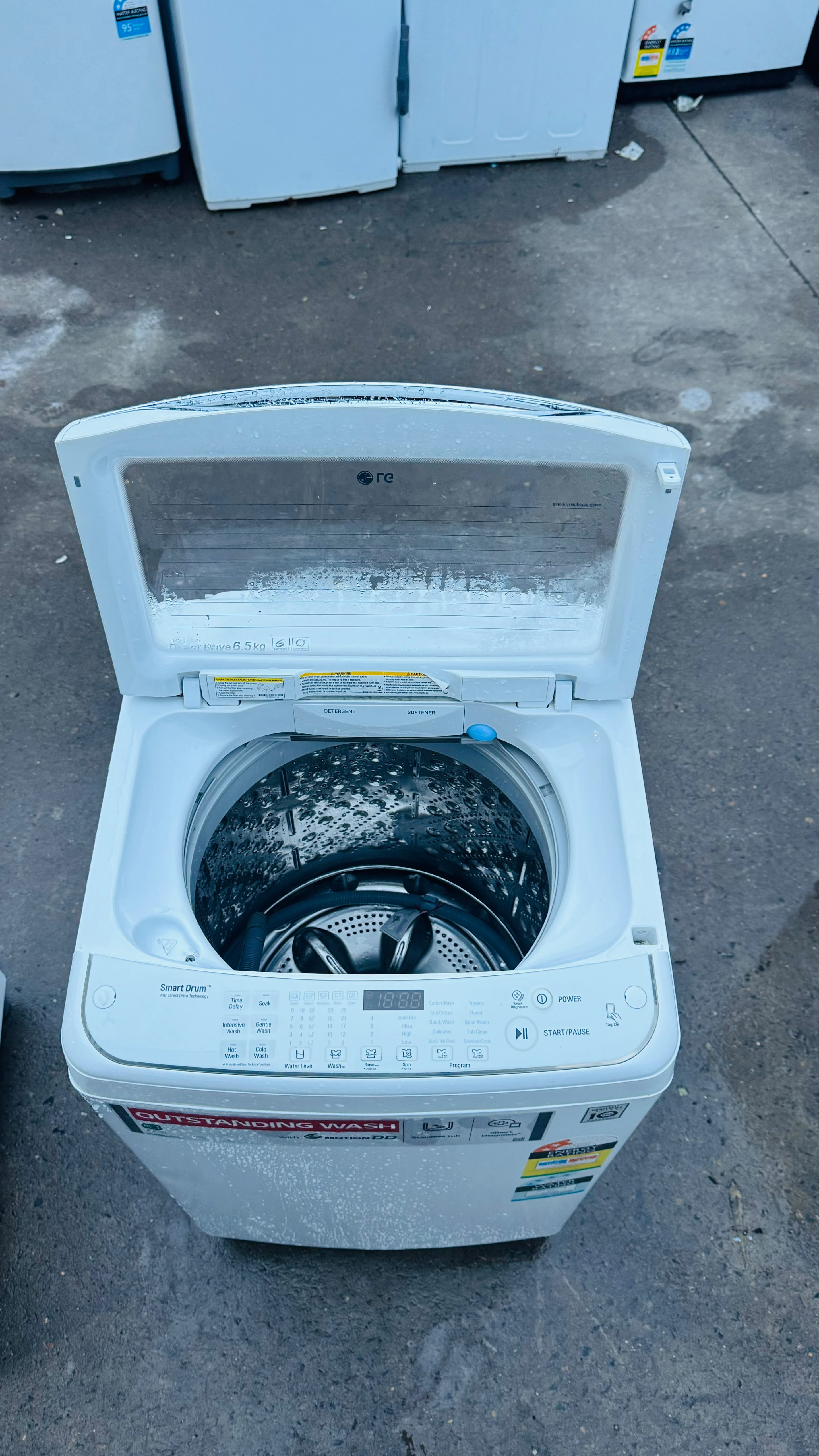 LG 6.5KGS TOP LOADER WASHING MACHINE