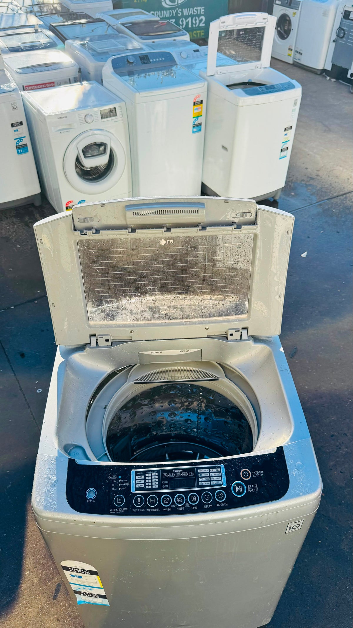 LG 9.5KGS TOP LOADER WASHING MACHINE