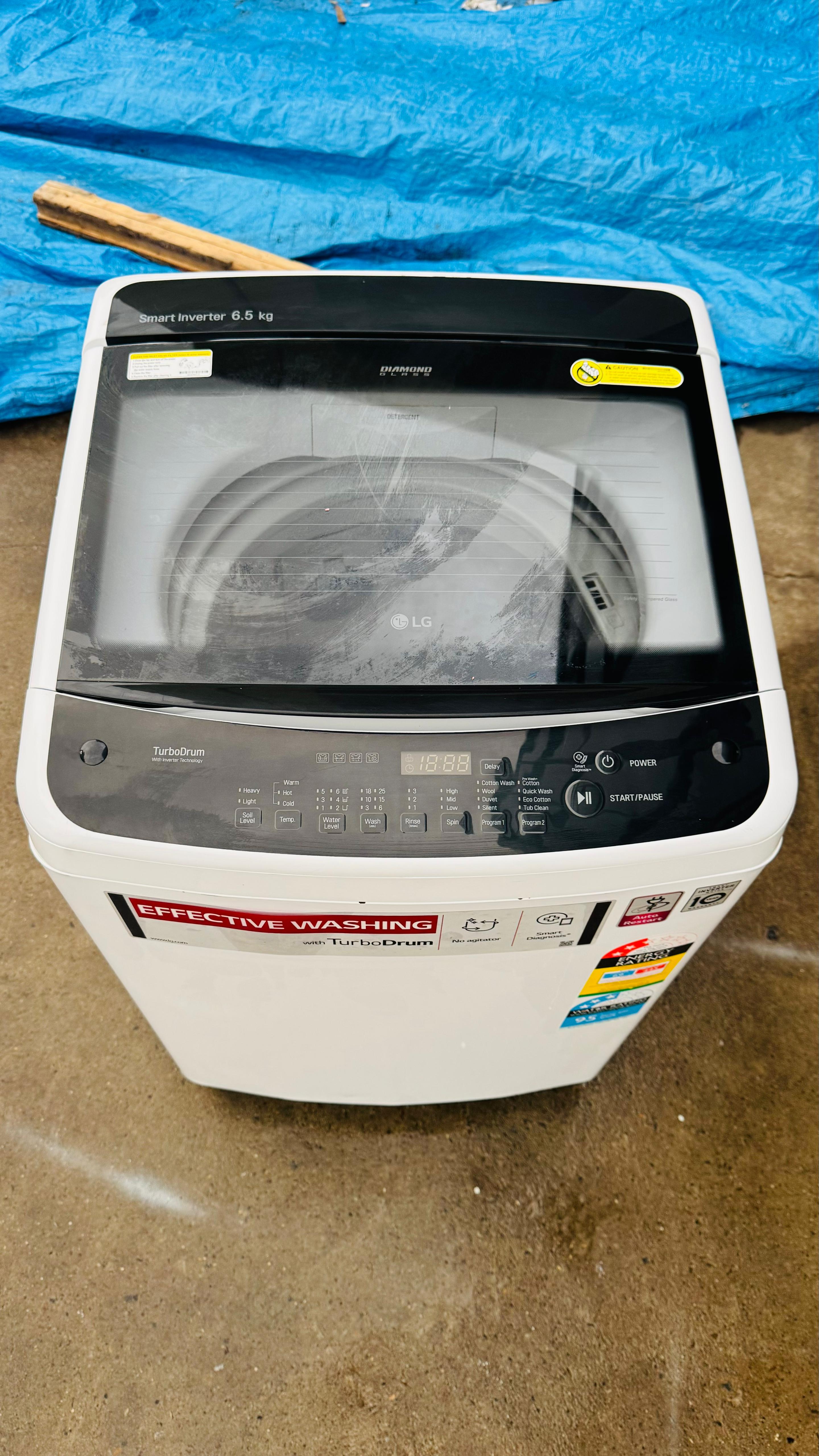 LG 6.5KGS TOP LOADER WASHING MACHINE
