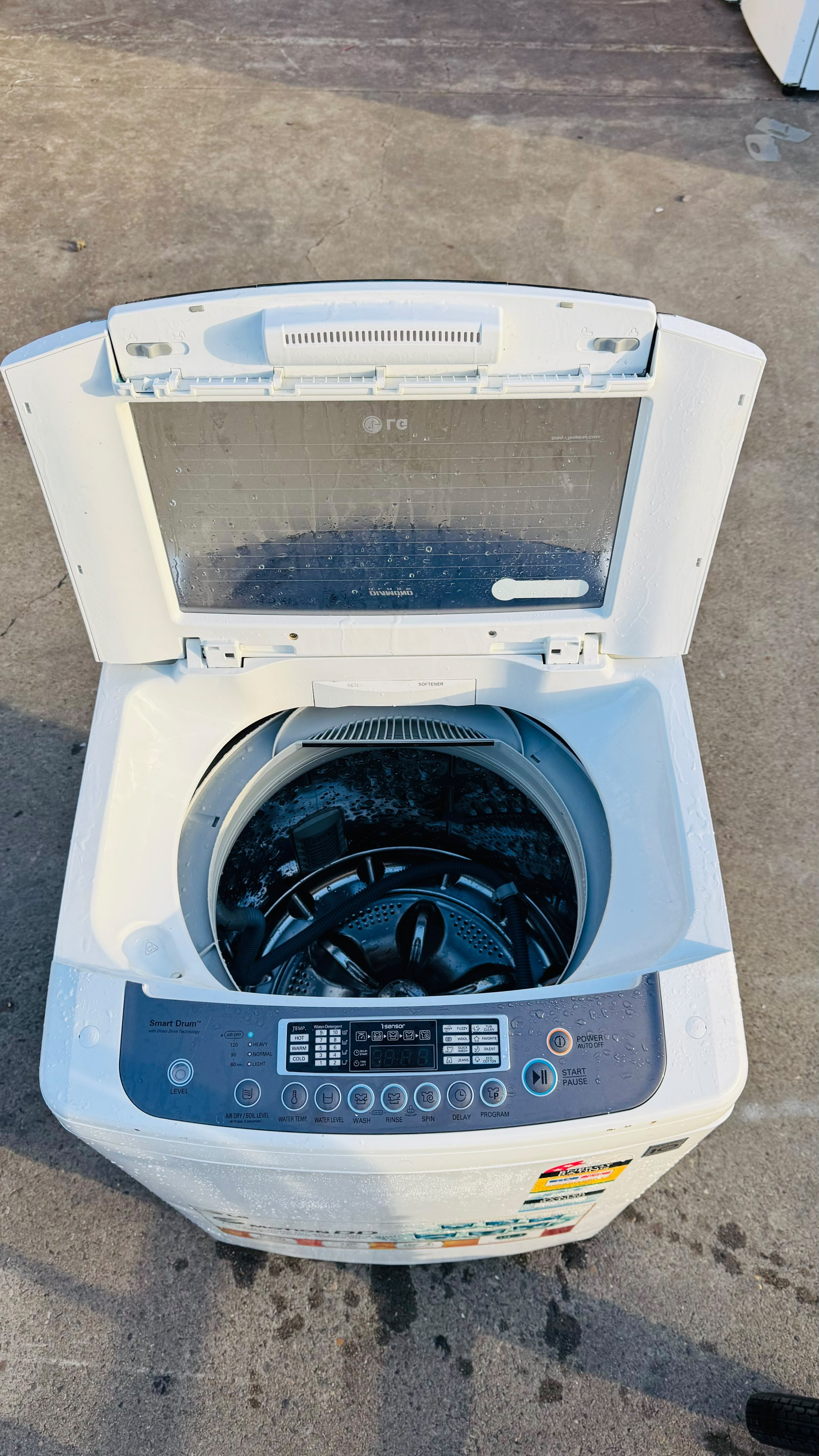 LG 9.5KGS TOP LOADER WASHING MACHINE