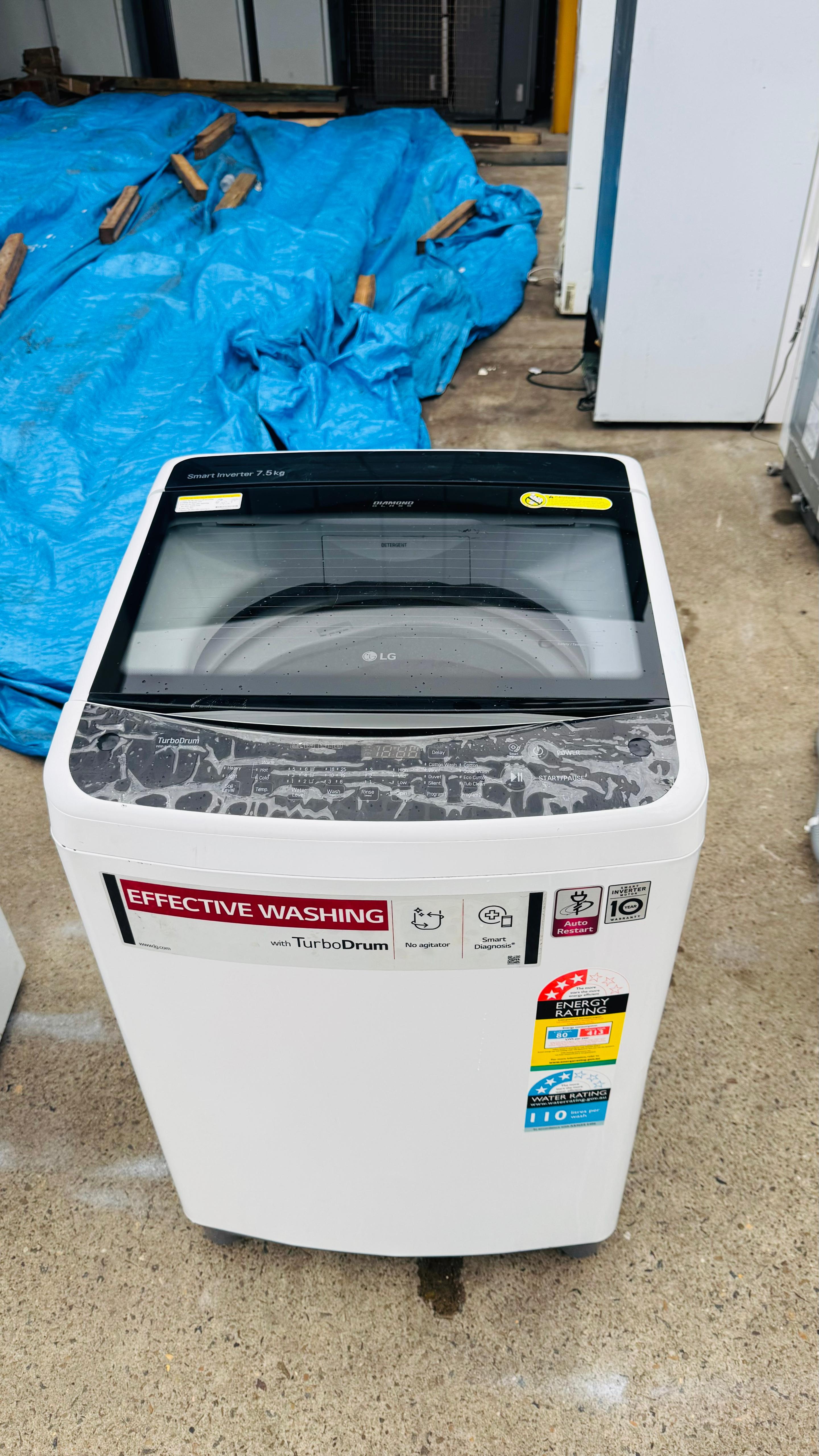 LG 7.5KGS TOP LOADER WASHING MACHINE