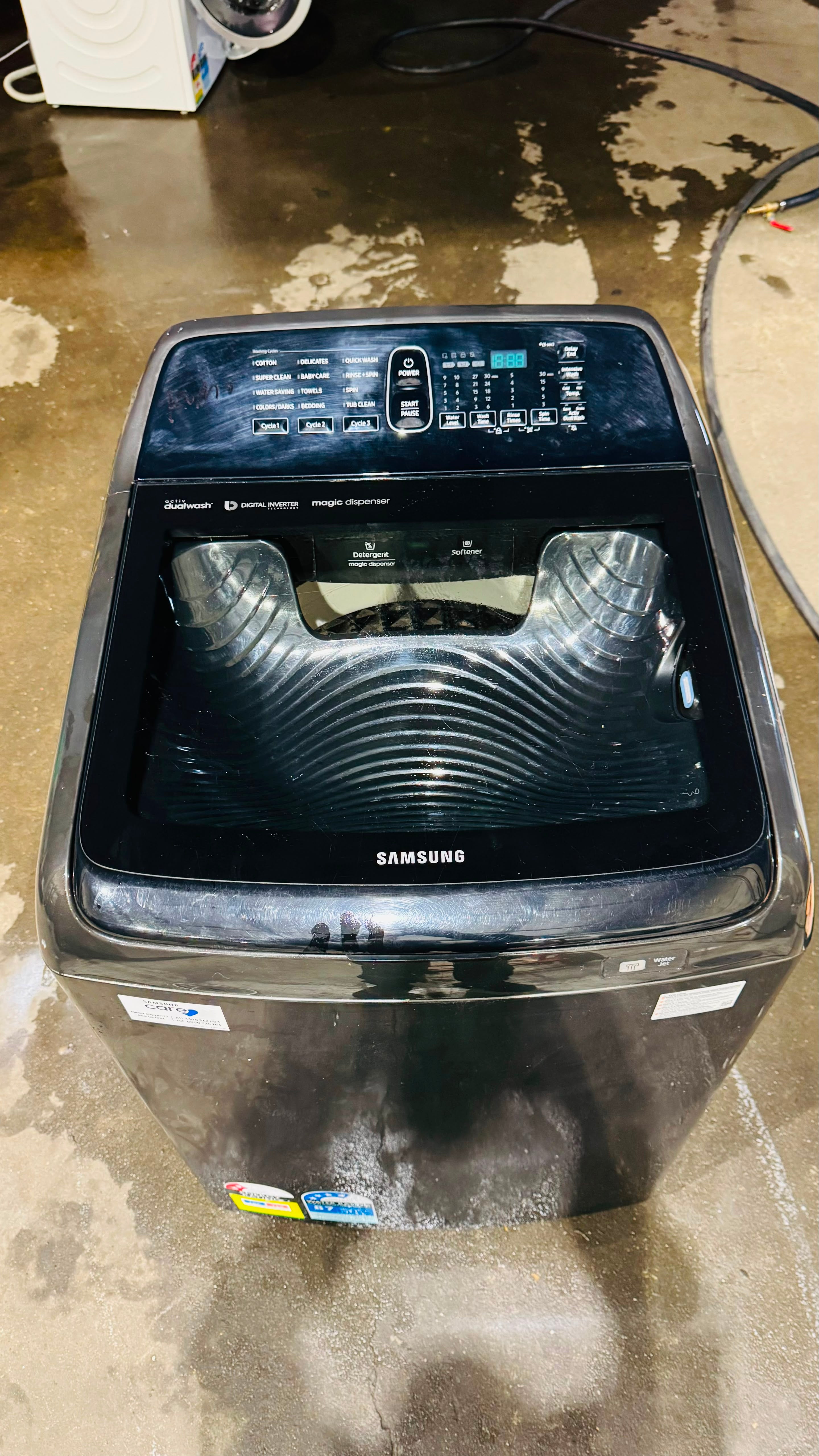 SAMSUNG 8.5KGS TOP LOADER WASHING MACHINE