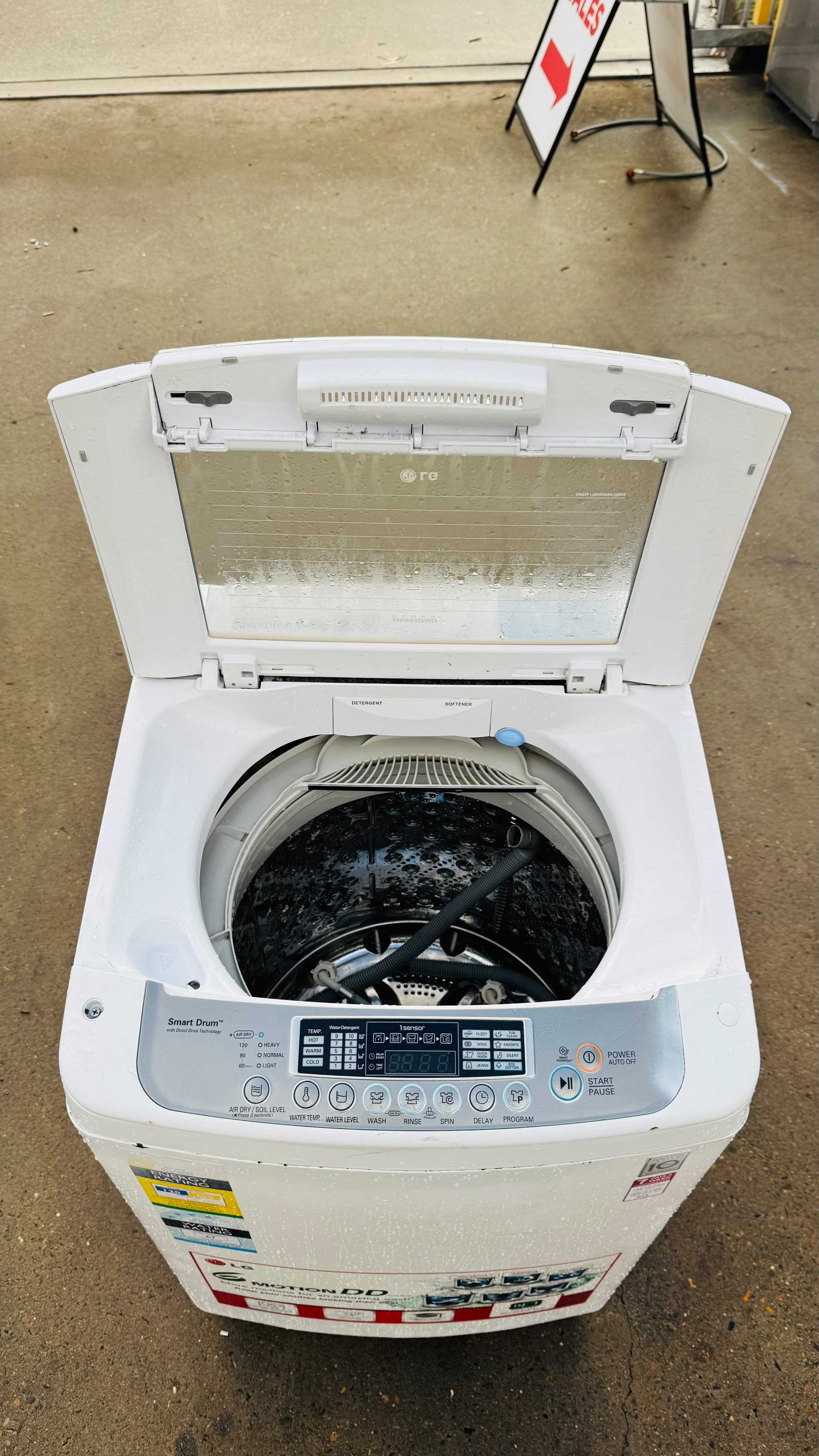 LG 6.5KGS TOP LOADER WASHING MACHINE