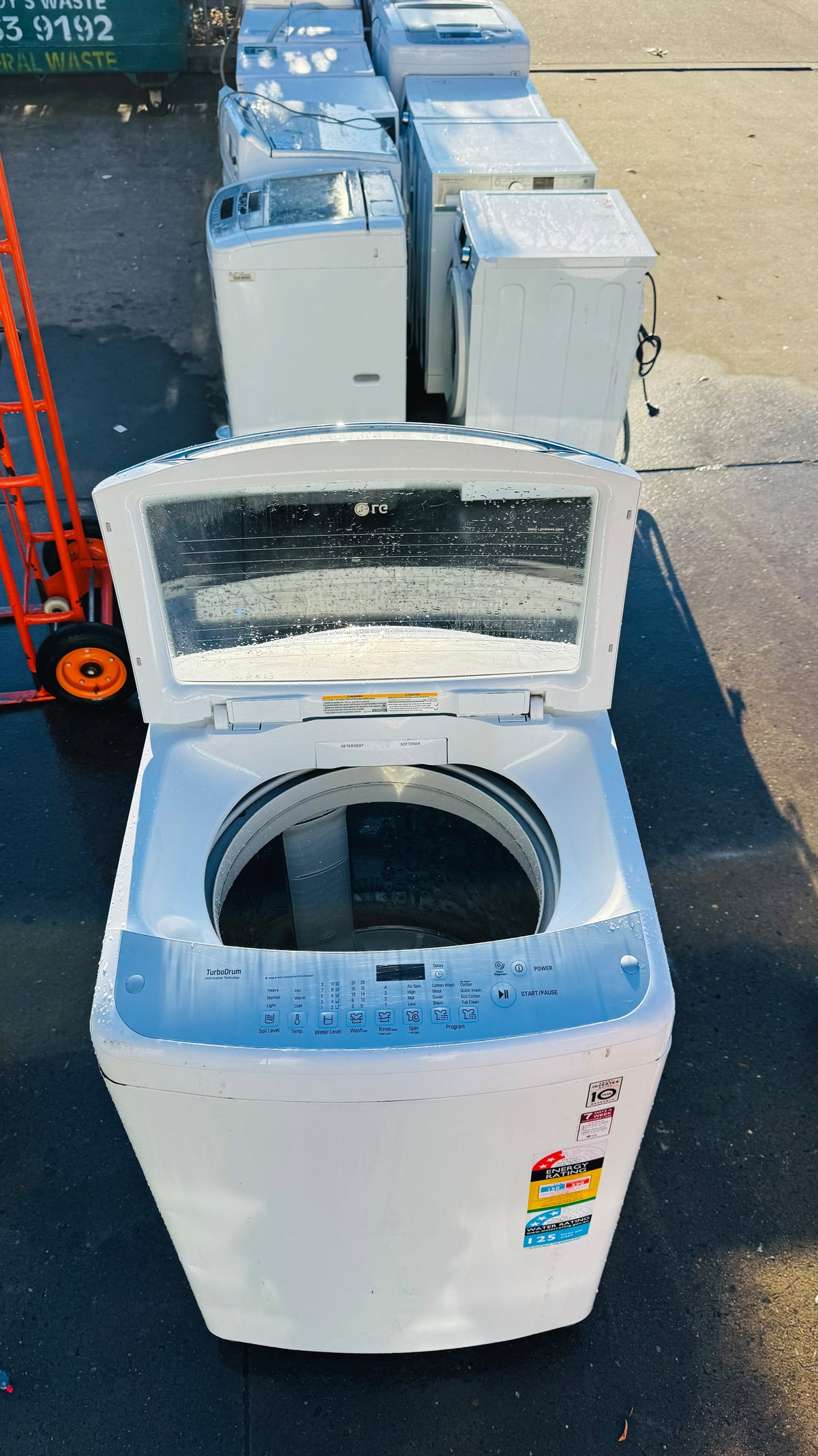 LG 8.5KGS TOP LOADER WASHING MACHINE