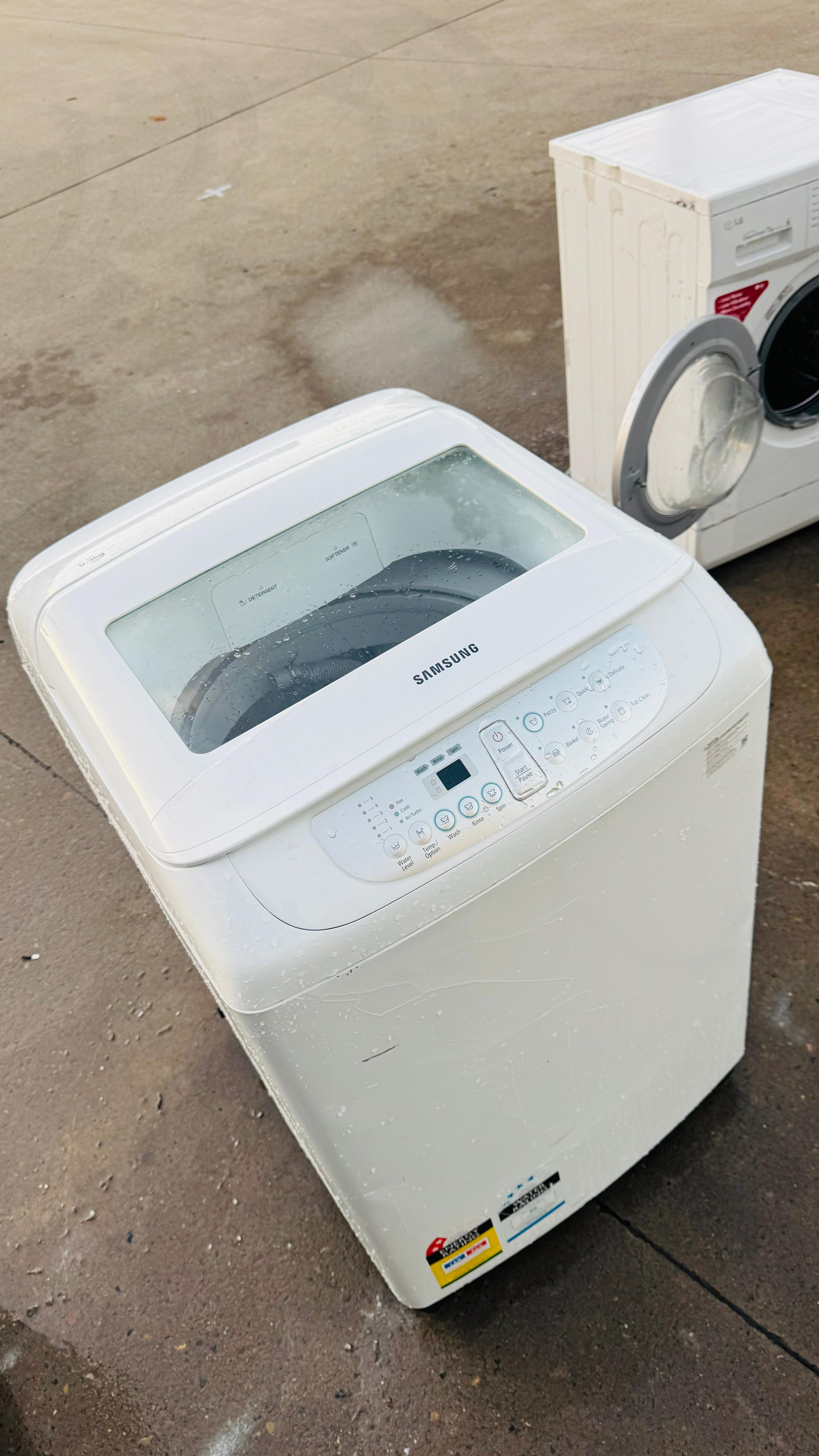 SAMSUNG 6.5KGS TOP LOADER WASHING MACHINE