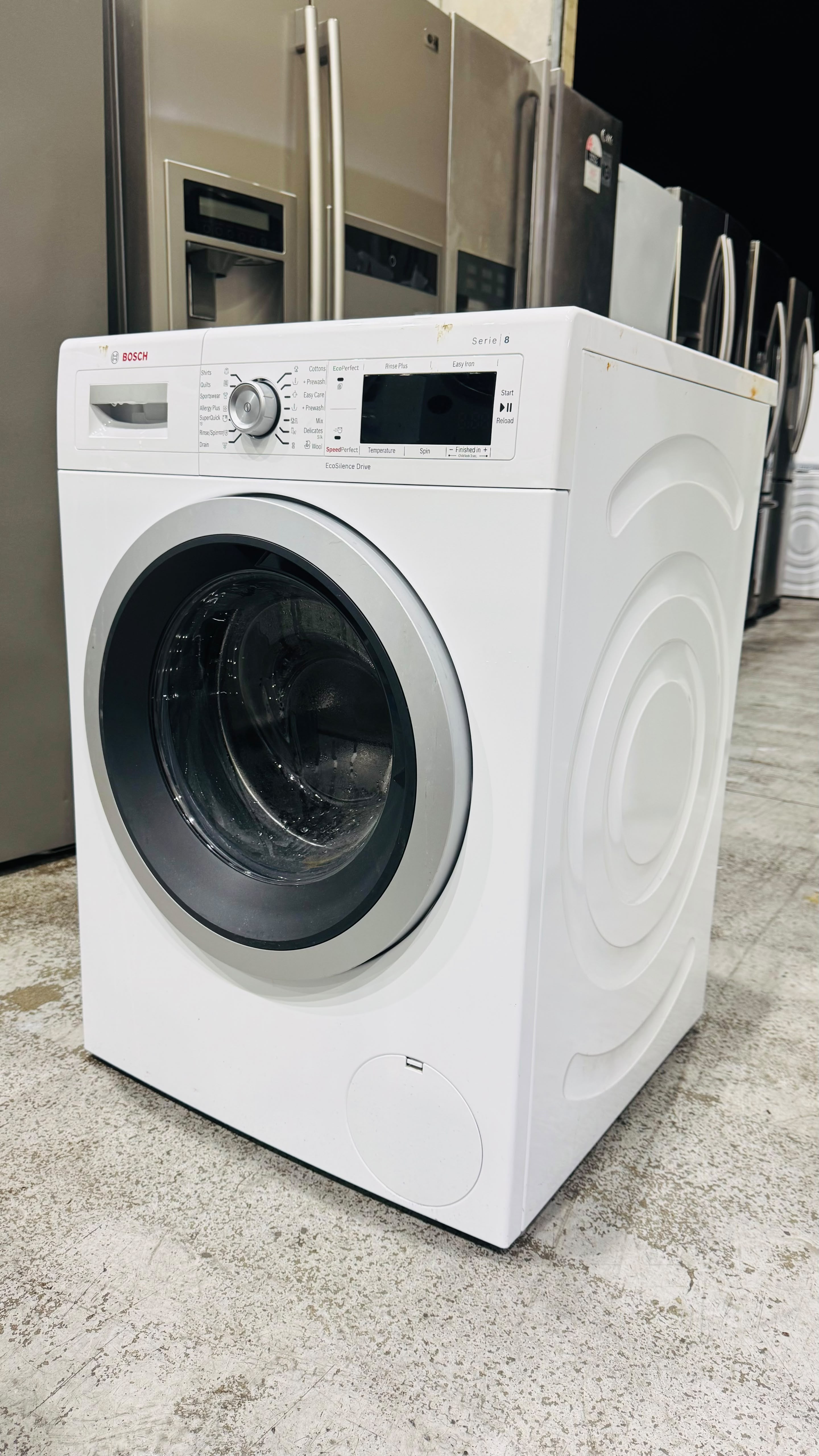 BOSCH 8KGS FRONT LOADER WASHING MACHINE