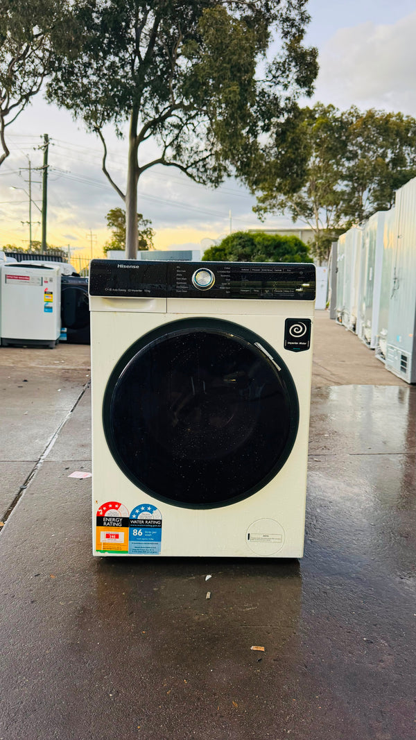 HISENSE 10KGS FRONT LOADER WASHING MACHINE