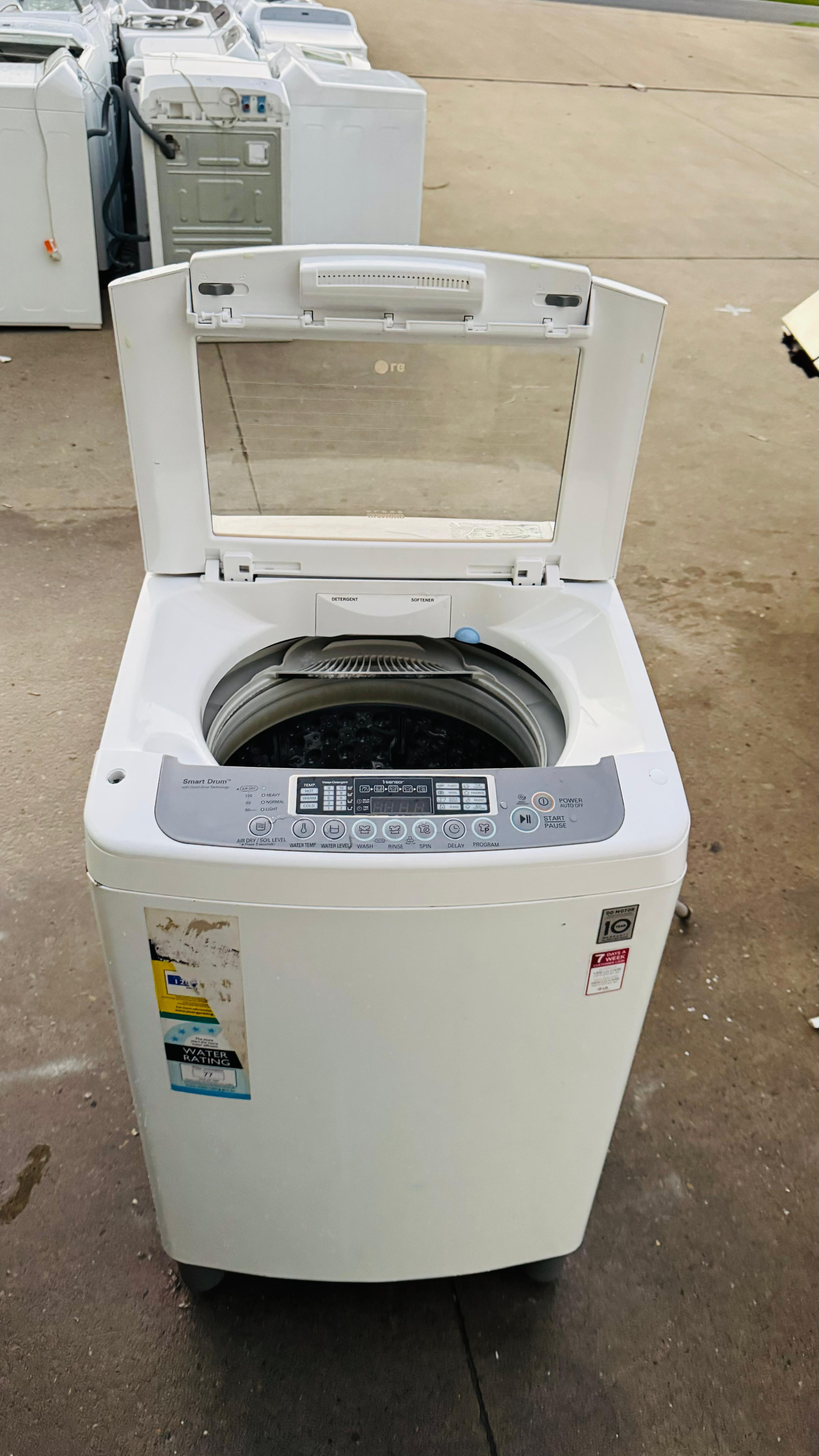 LG 7.5KGS TOP LOADER WASHING MACHINE