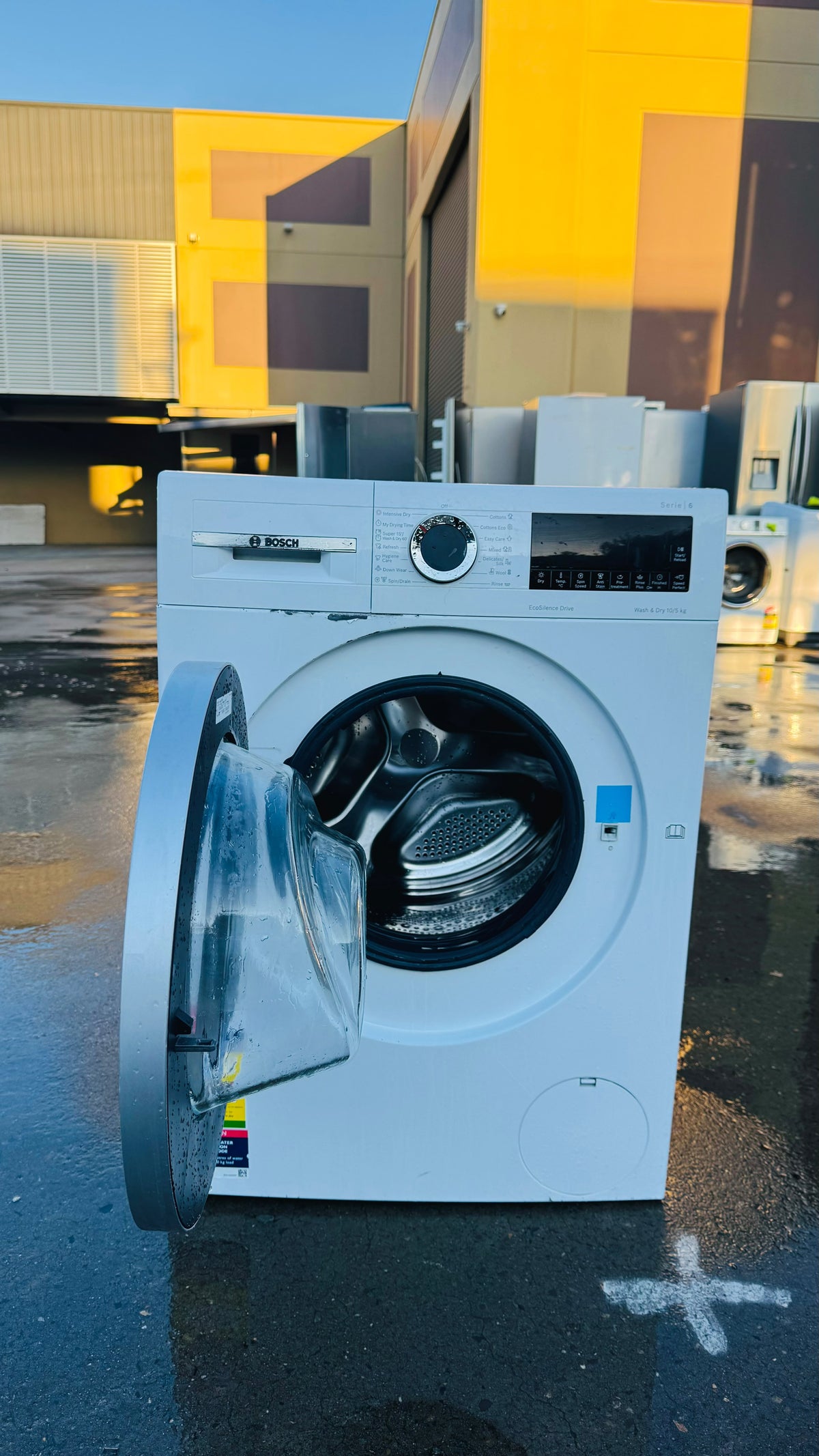 BOSCH 10KGS FRONT LOADER WASHING MACHINE