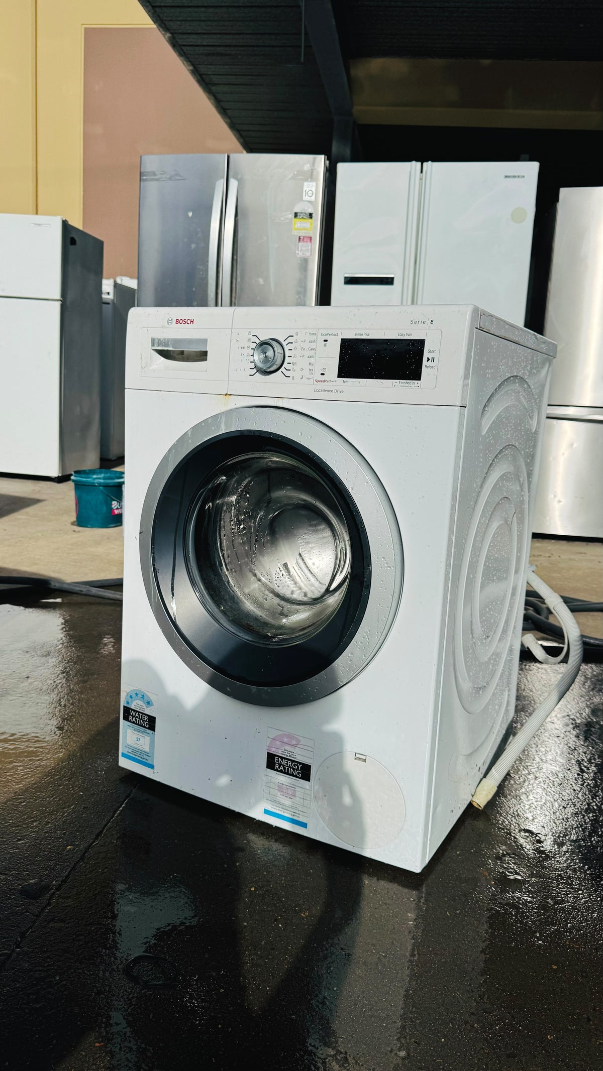 BOSCH 8KGS FRONT LOADER WASHING MACHINE