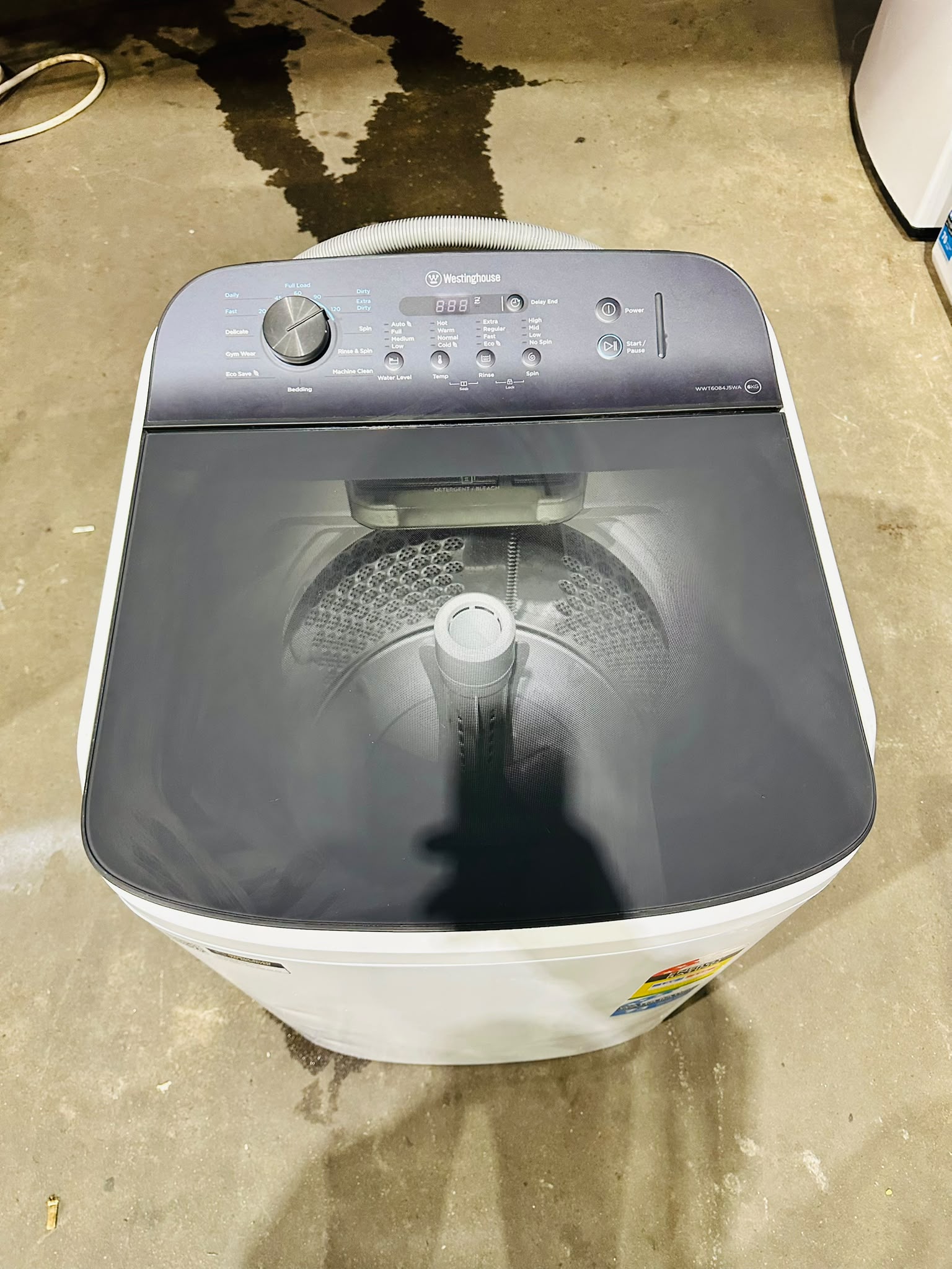 WESTINGHOUSE 6KGS TOP LOADER WASHING MACHINE