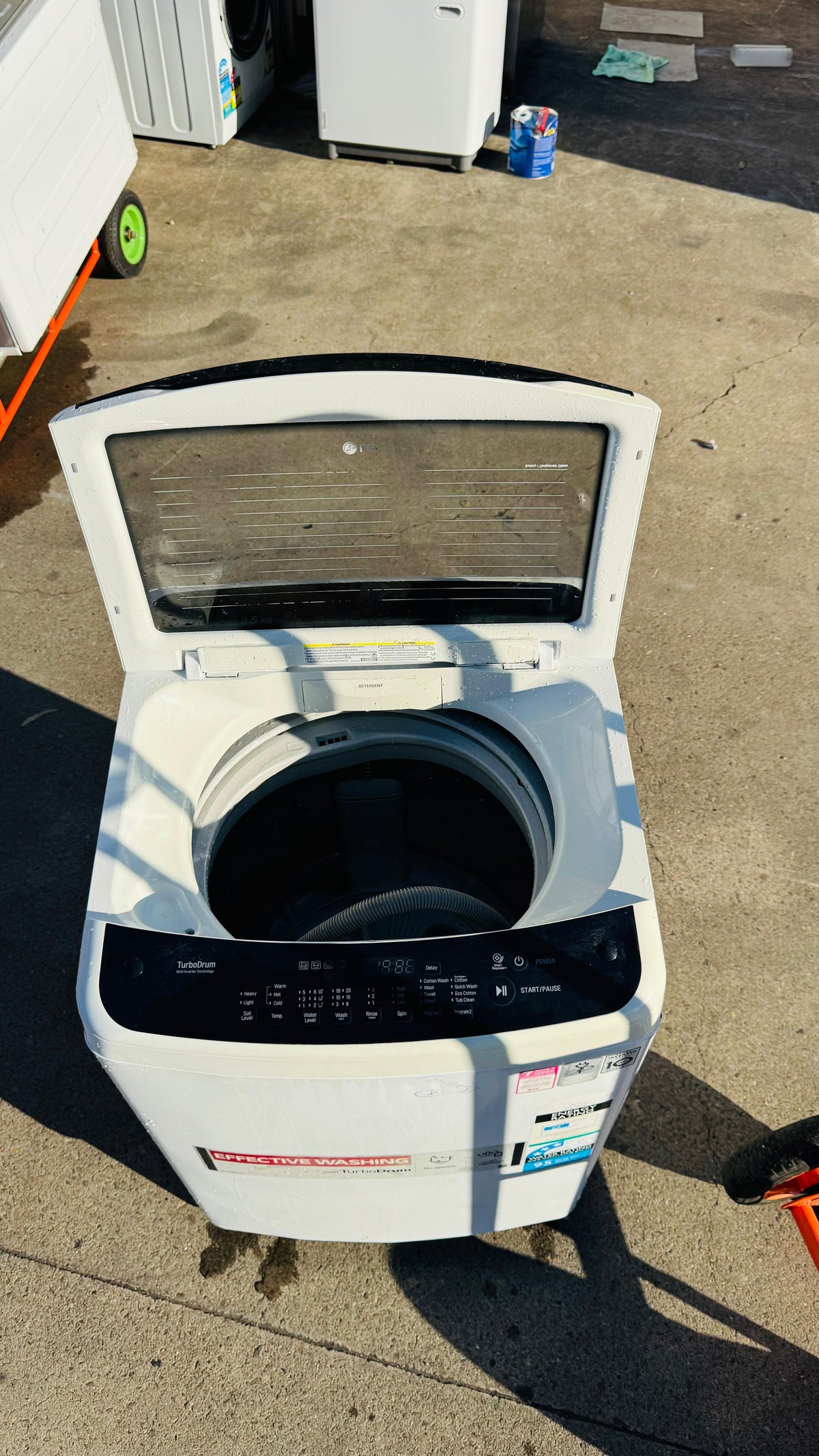LG 6.5KGS TOP LOADER WASHING MACHINE
