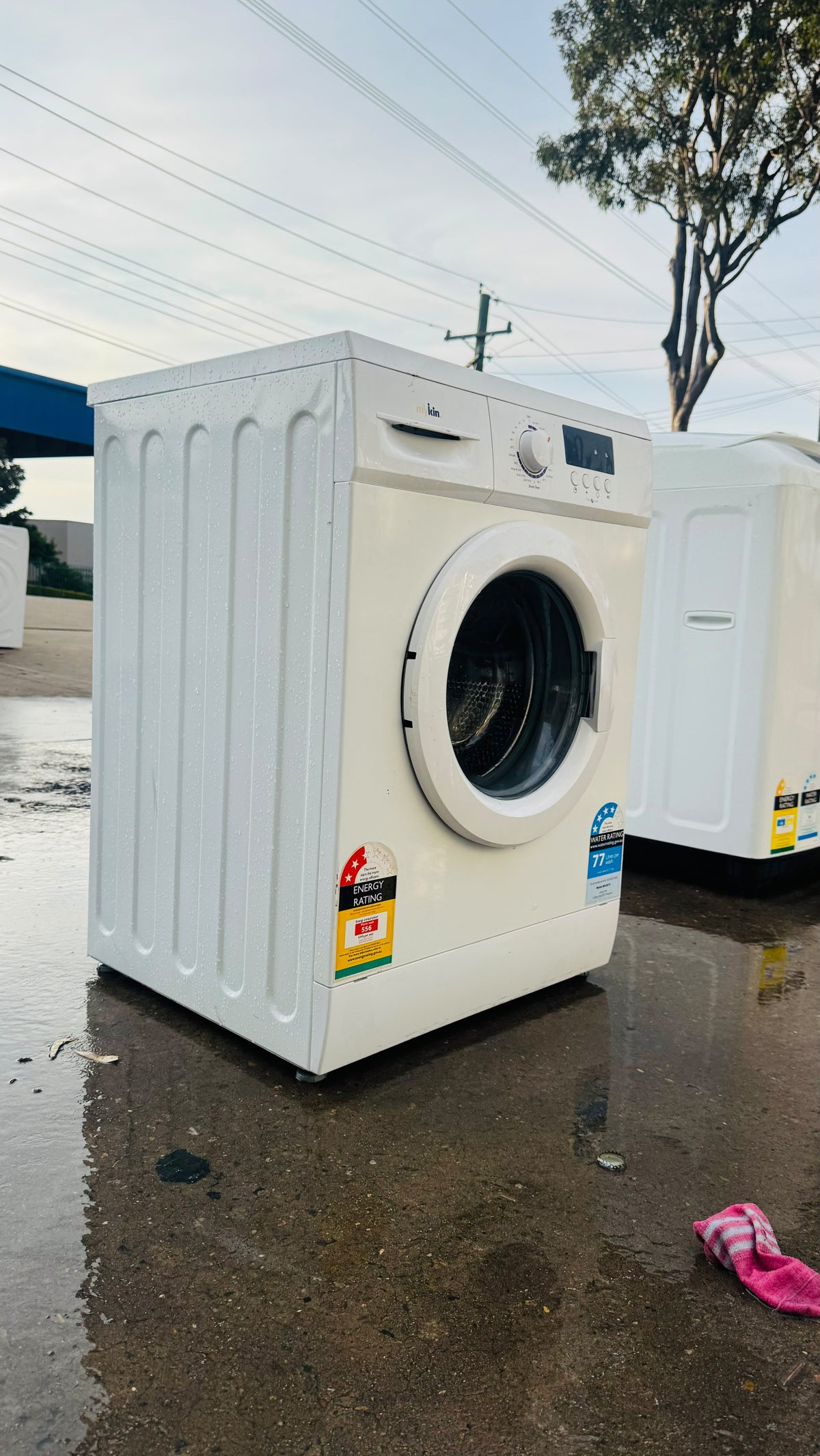 MYKIN 7.5KGS FRONT LOADER WASHING MACHINE