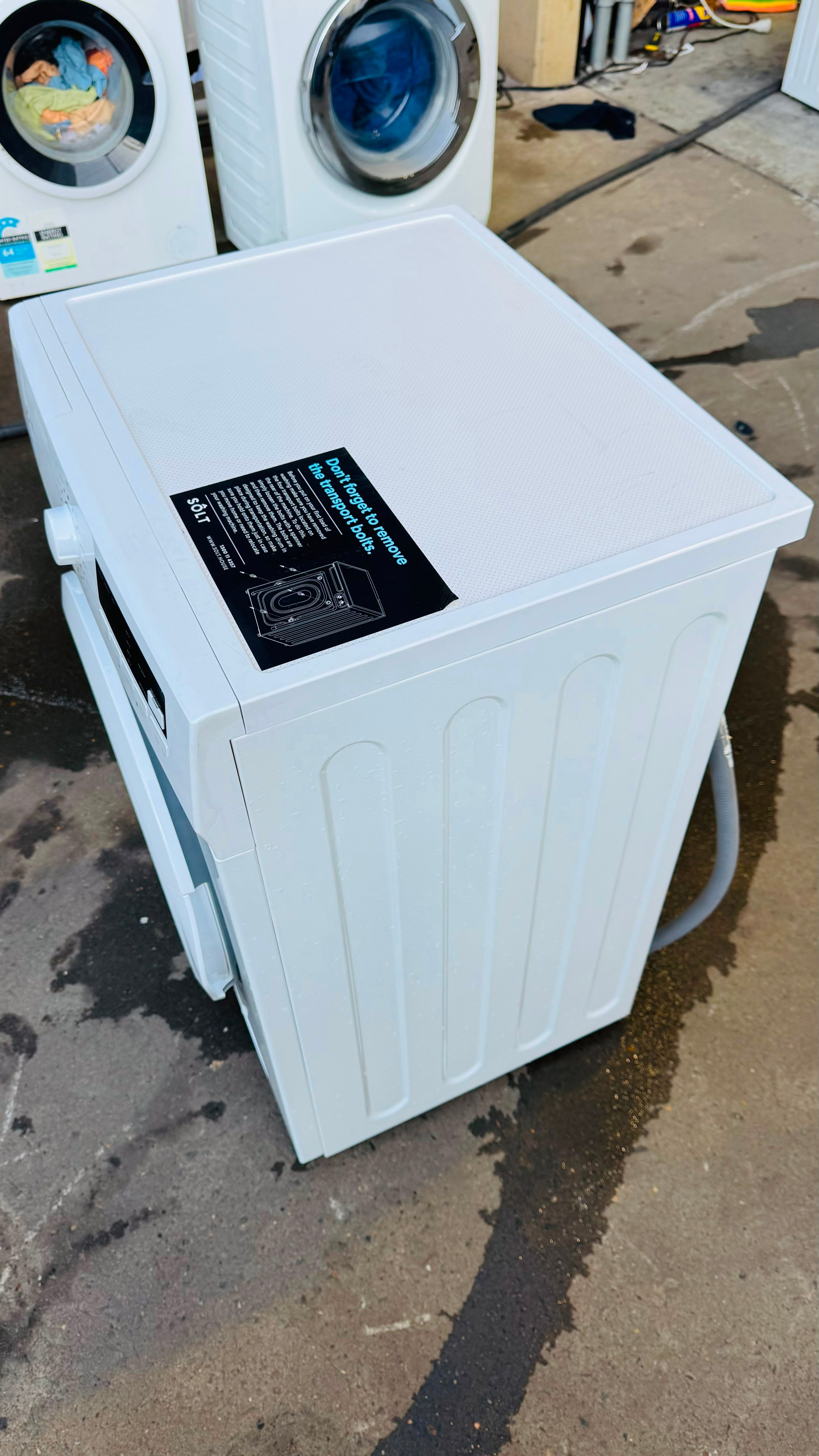 SOLT 6KGS FRONT LOADER WASHING MACHINE