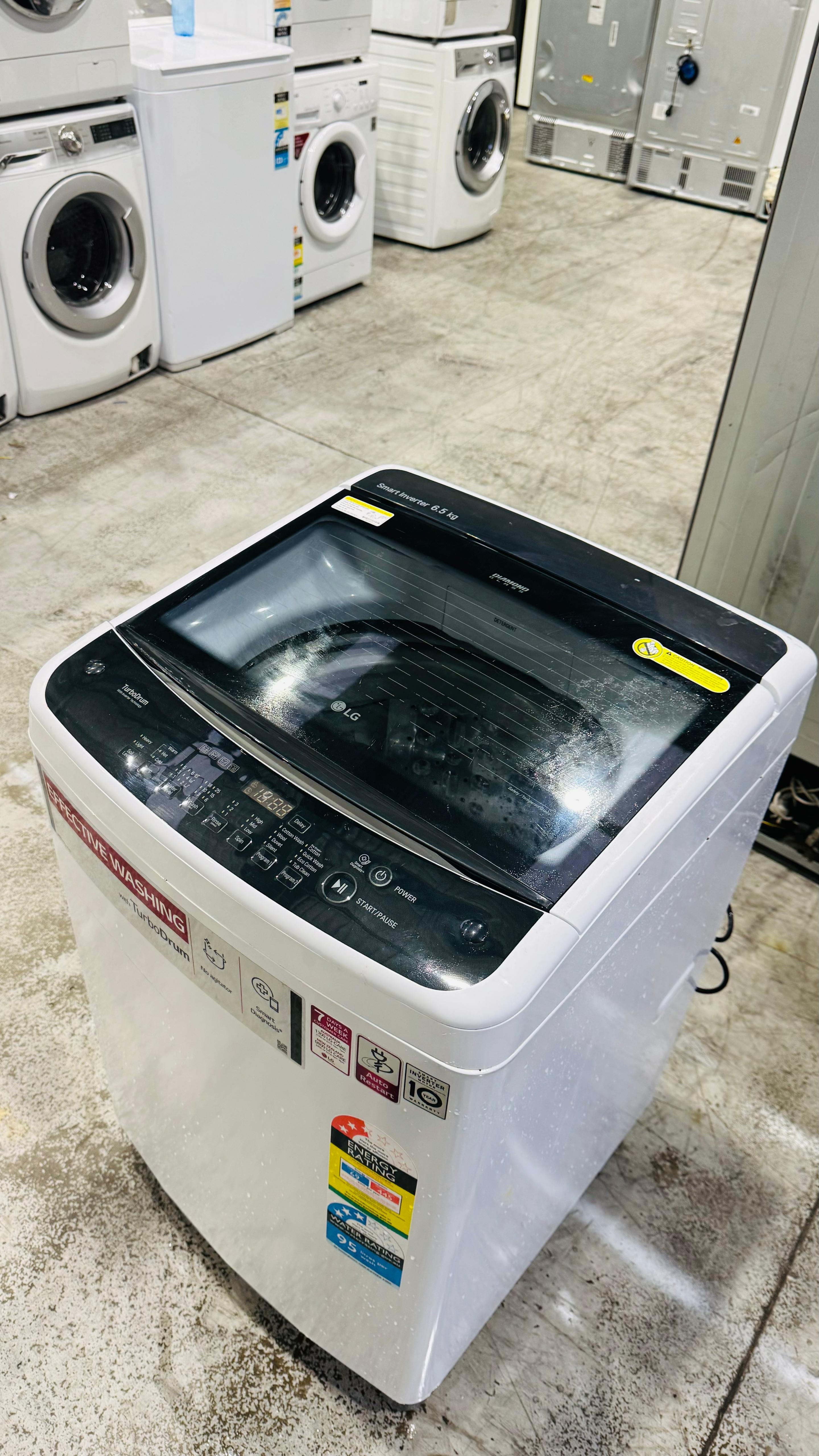 LG 6.5KGS TOP LOADER WASHING MACHINE