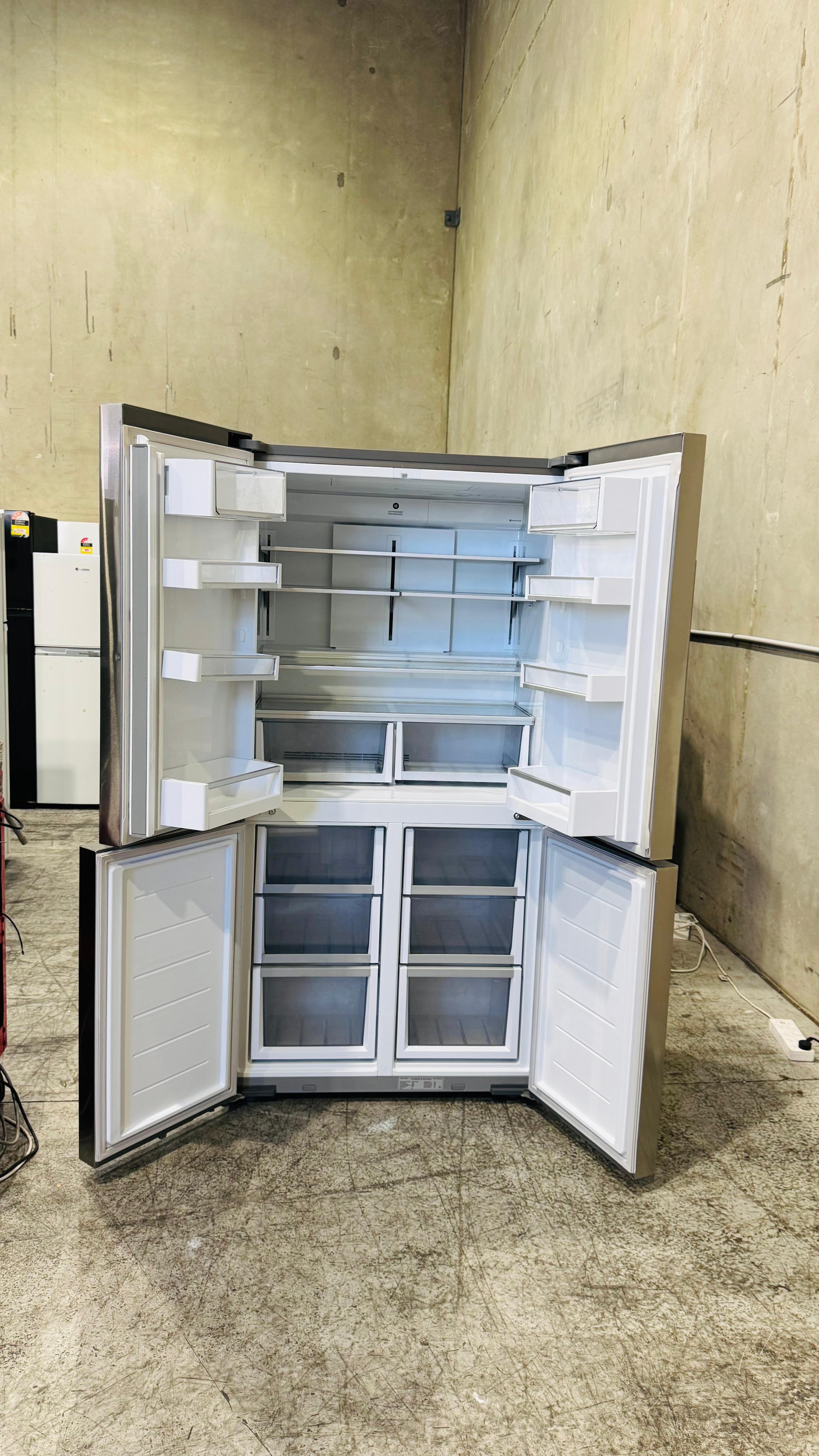 FISHER AND PAYKEL 605 LITRES QUAD DOOR FRIDGE FREEZER